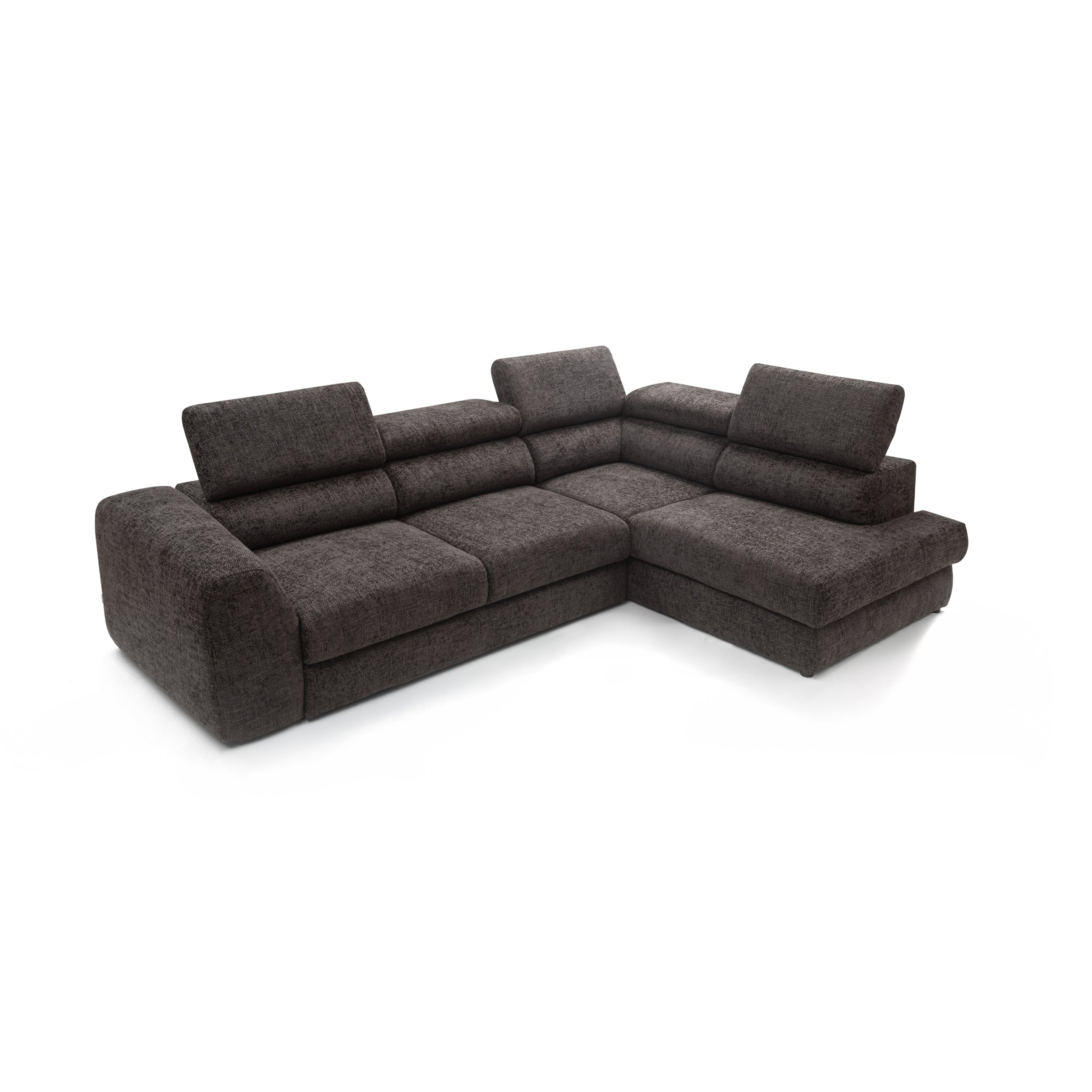Ecksofa Bluvel II 285x207cm, Material: Auswahl möglich