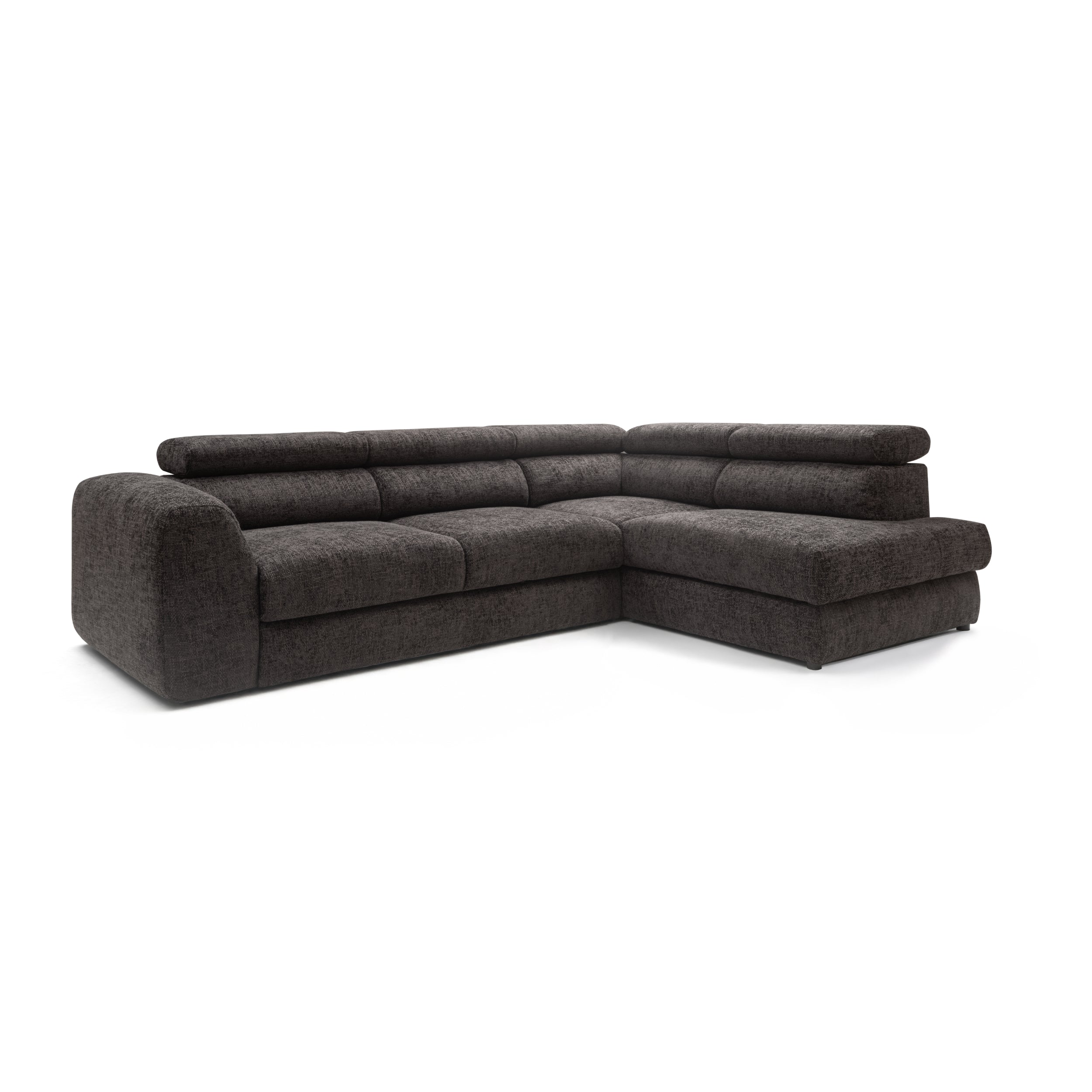 Ecksofa Bluvel II 285x207cm, Material: Auswahl möglich