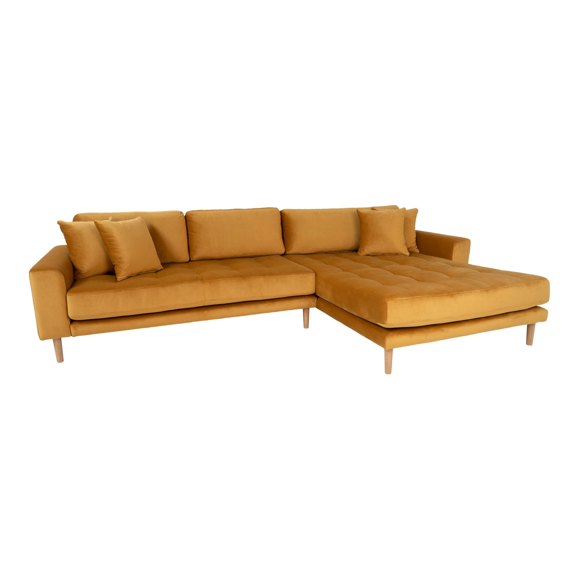 Ecksofa Lido, Material: Samt