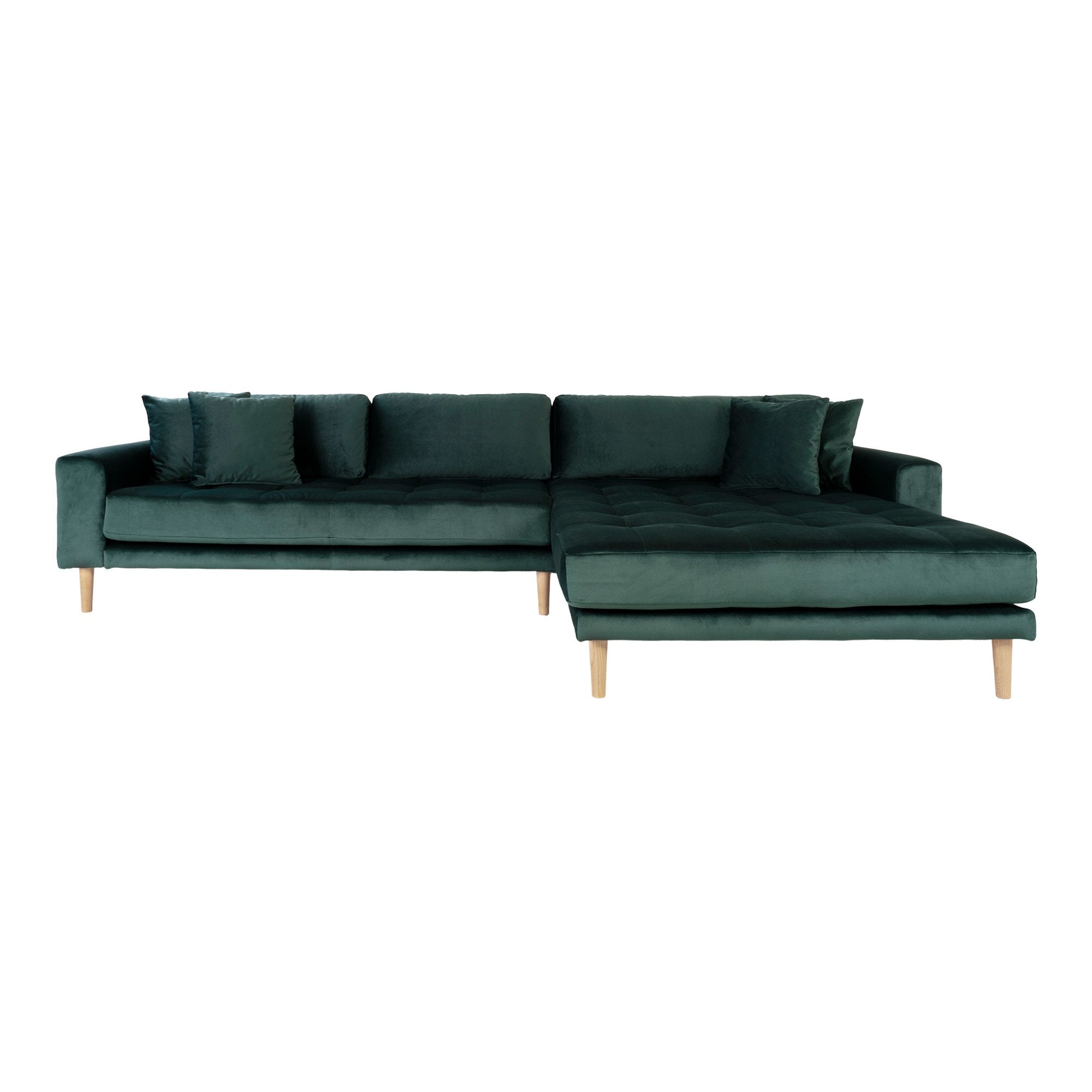Ecksofa Lido, Material: Samt