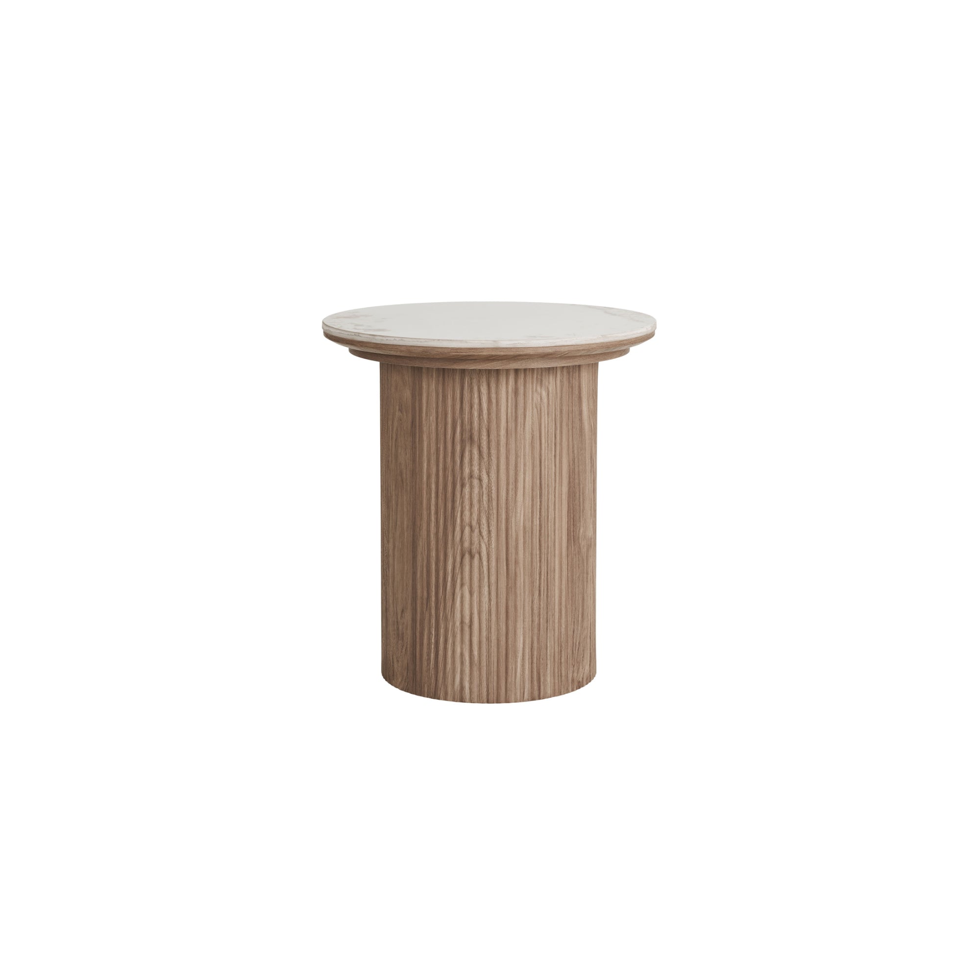 Rose Beistelltisch, Material: Teak