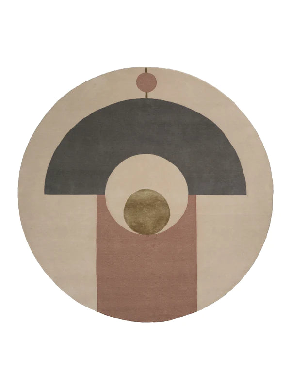 Teppich Eternal Orb, Material: 95 % neuseeländische Wolle, 5 % Seide