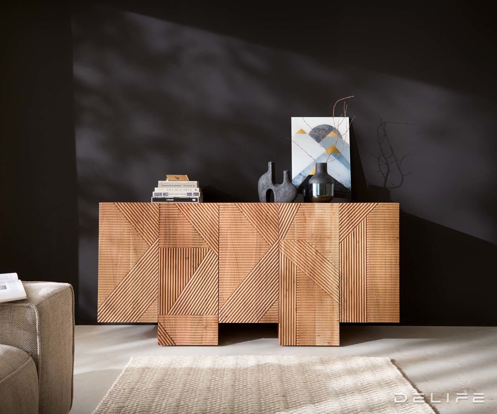 Komoda Naxxar 180x45cm, Materijal: Bagrem