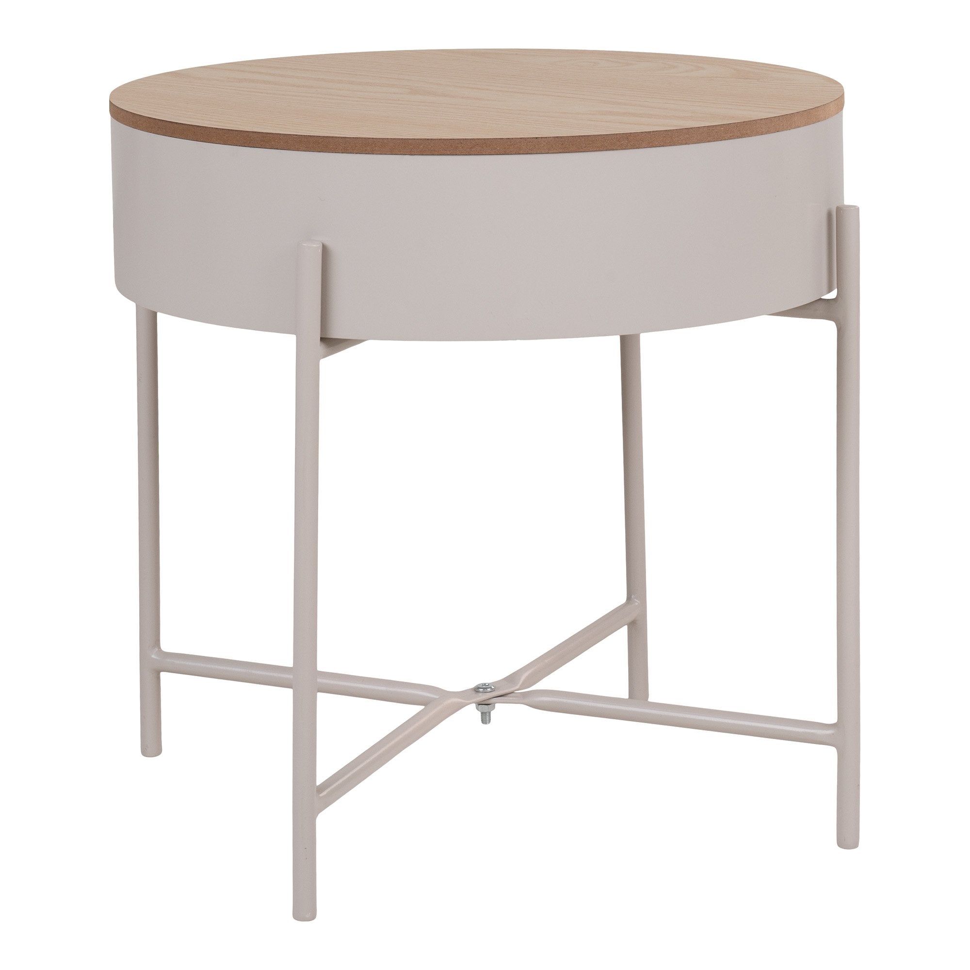 Sisco Beistelltisch, Material: MDF/Stahl