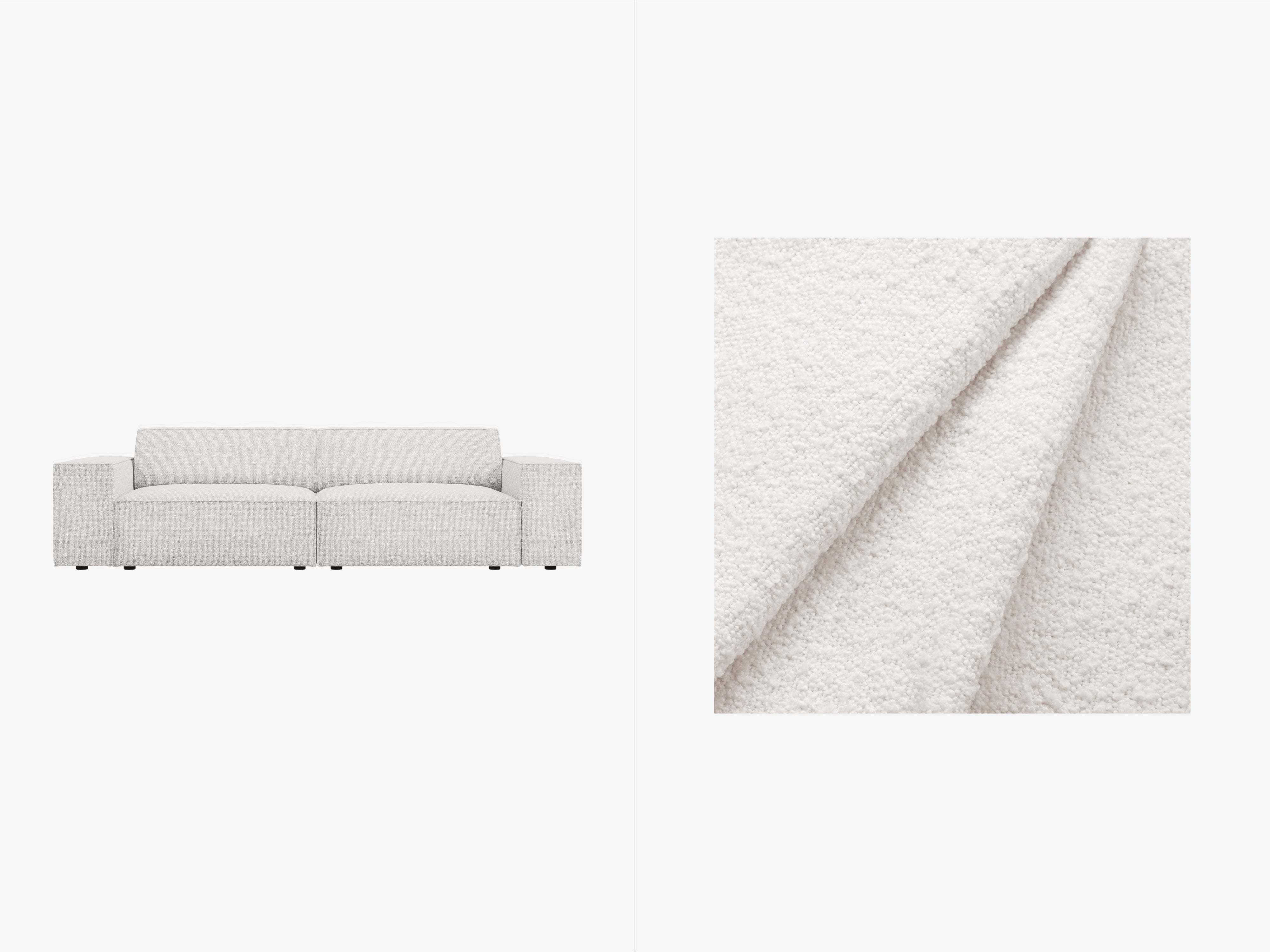 Jodie Sofa 204x99cm, Material: Bouclé