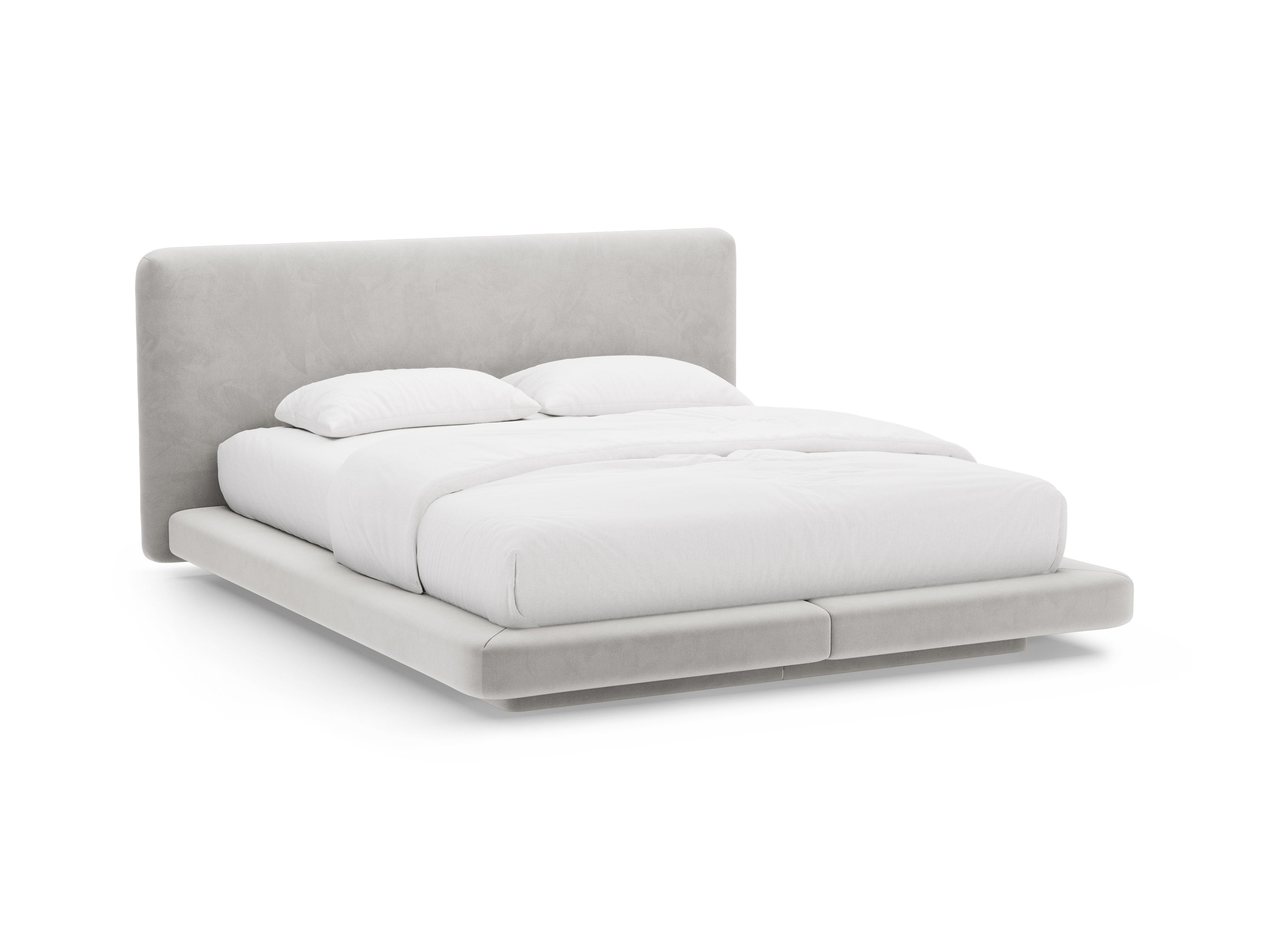 Bett Linea, Material: Samt