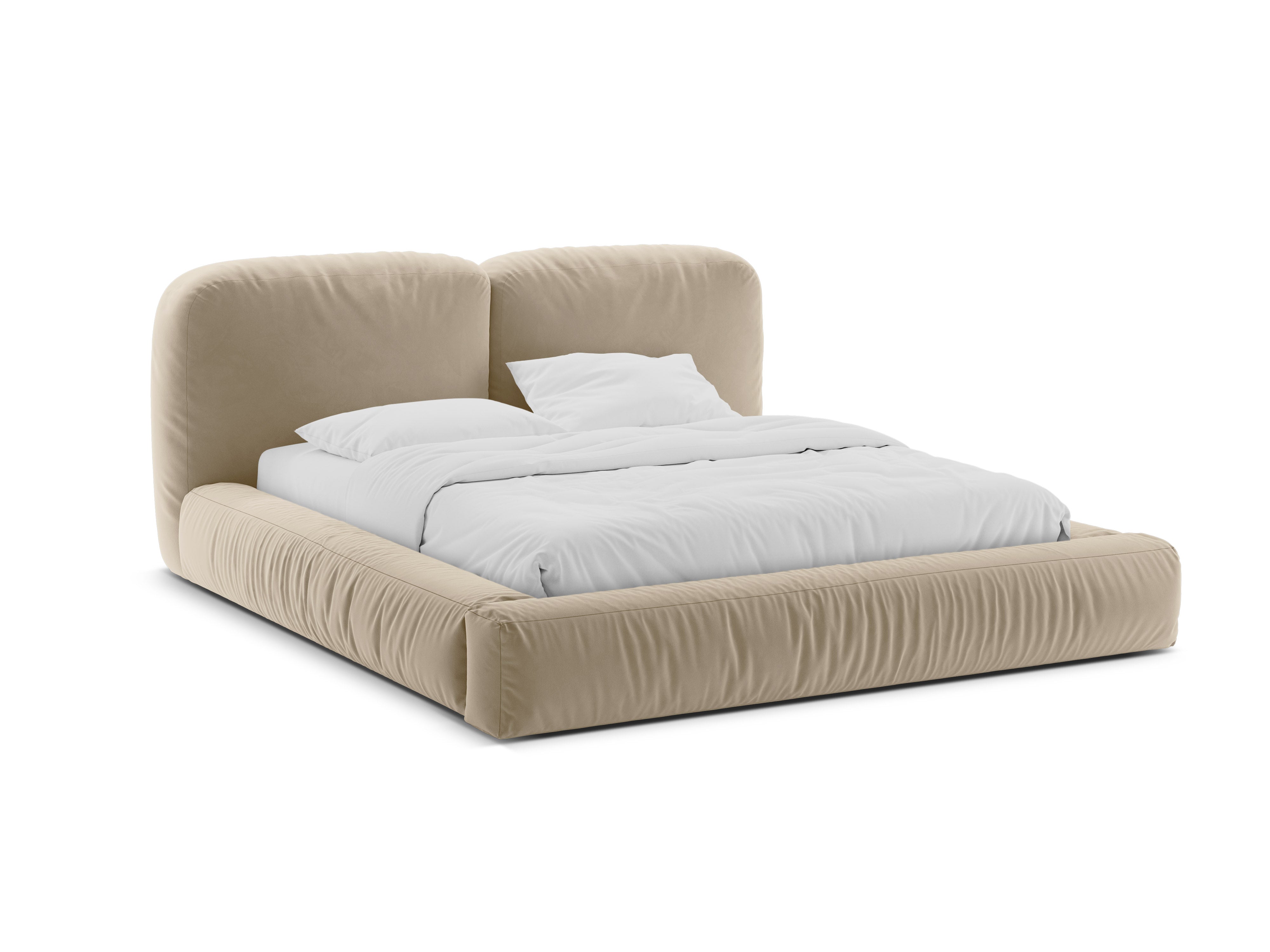 Bett Martina, Material: Samt