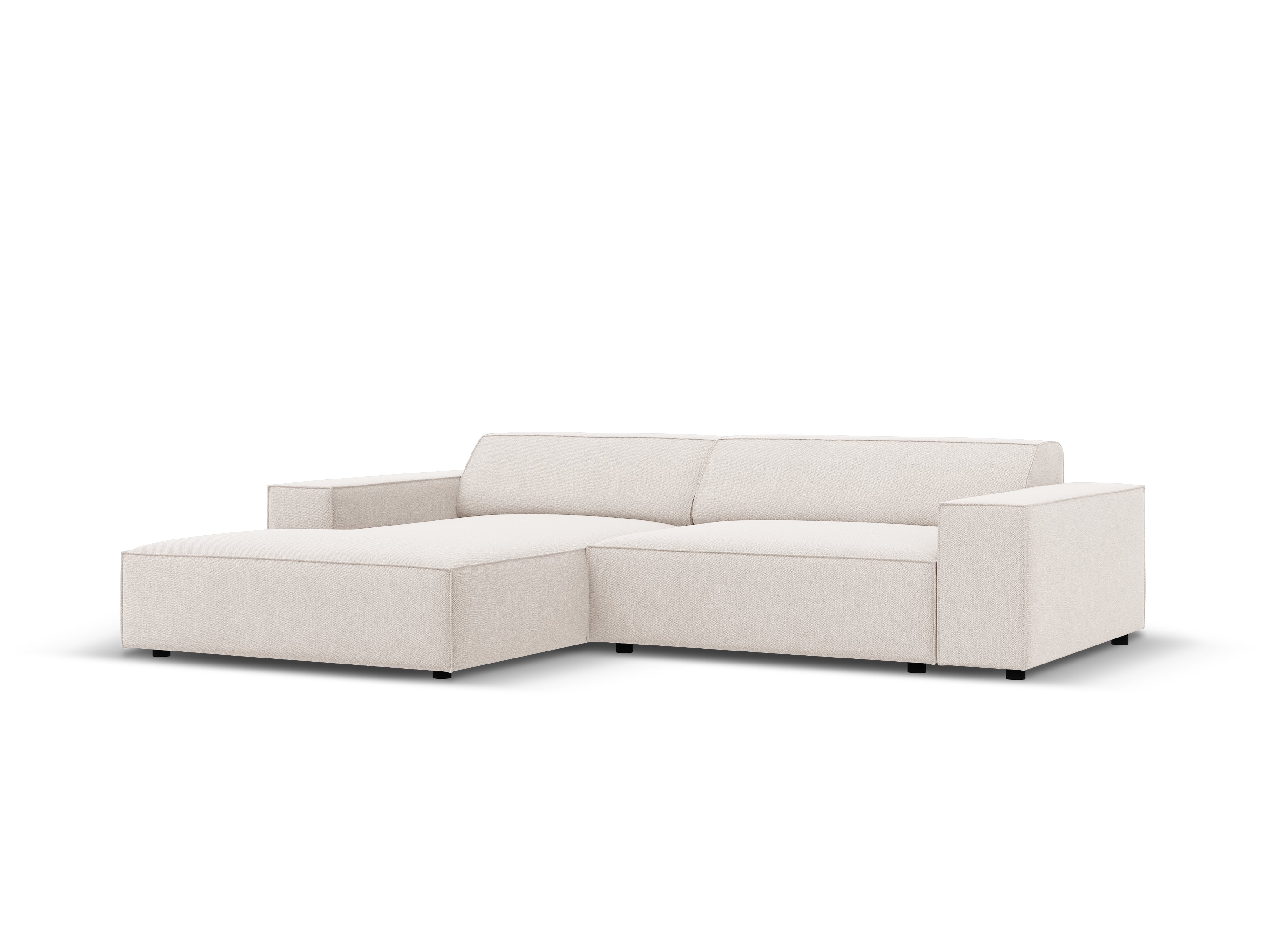 Sitzgarnitur Jodie 224x162 cm, Material: Strukturierter Stoff