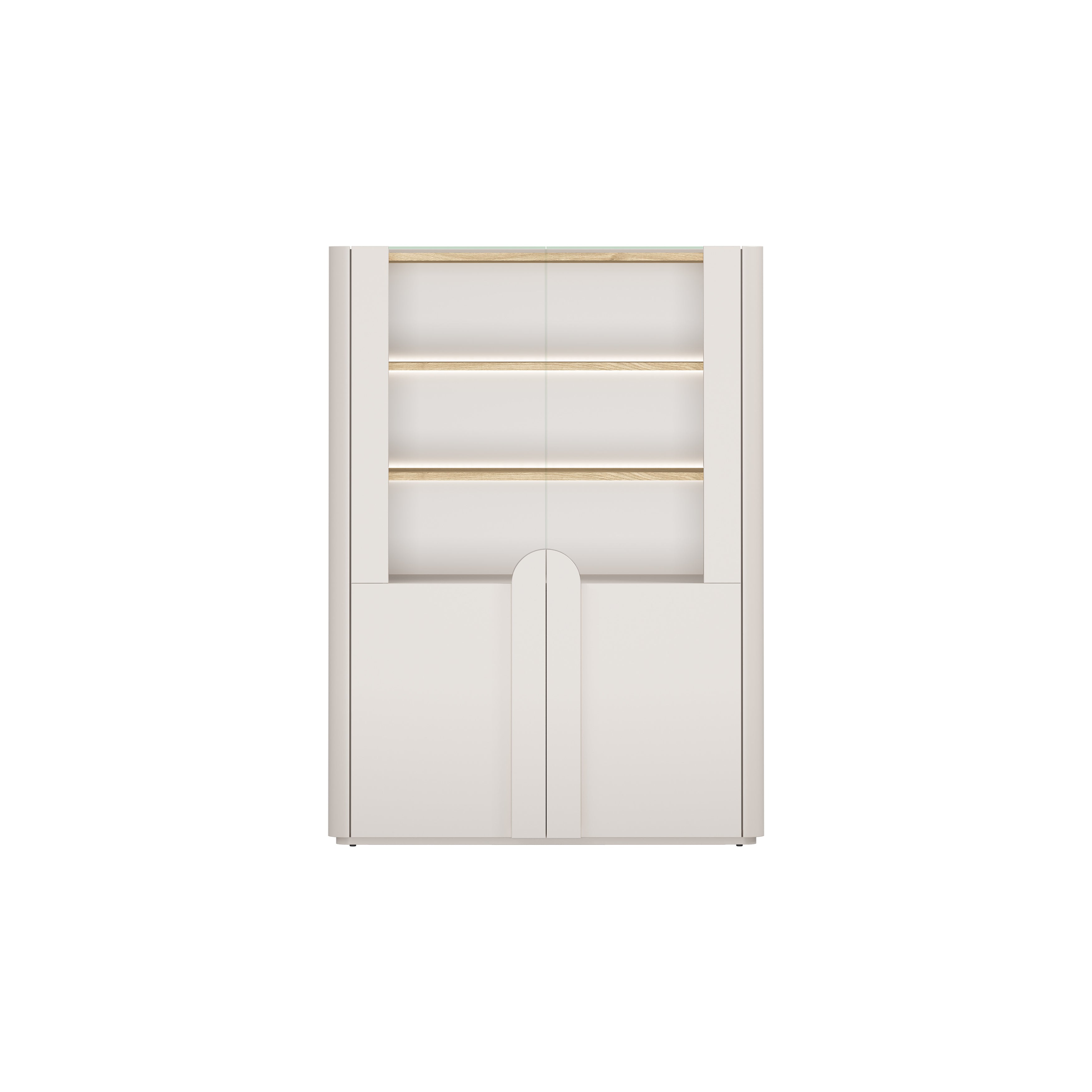 Vitrine Amilio 100x48cm, Material: MDF