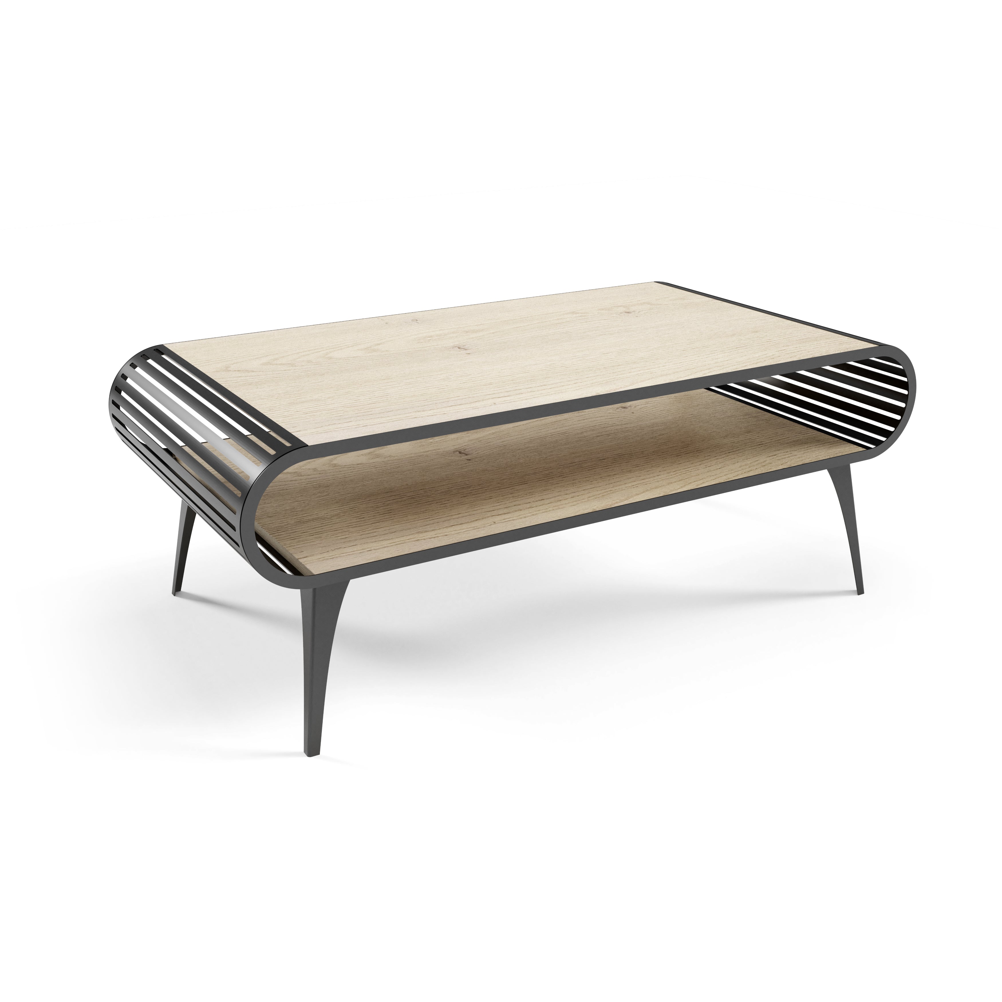 Aristo Couchtisch 120x60cm, Material: Laminierte Platte