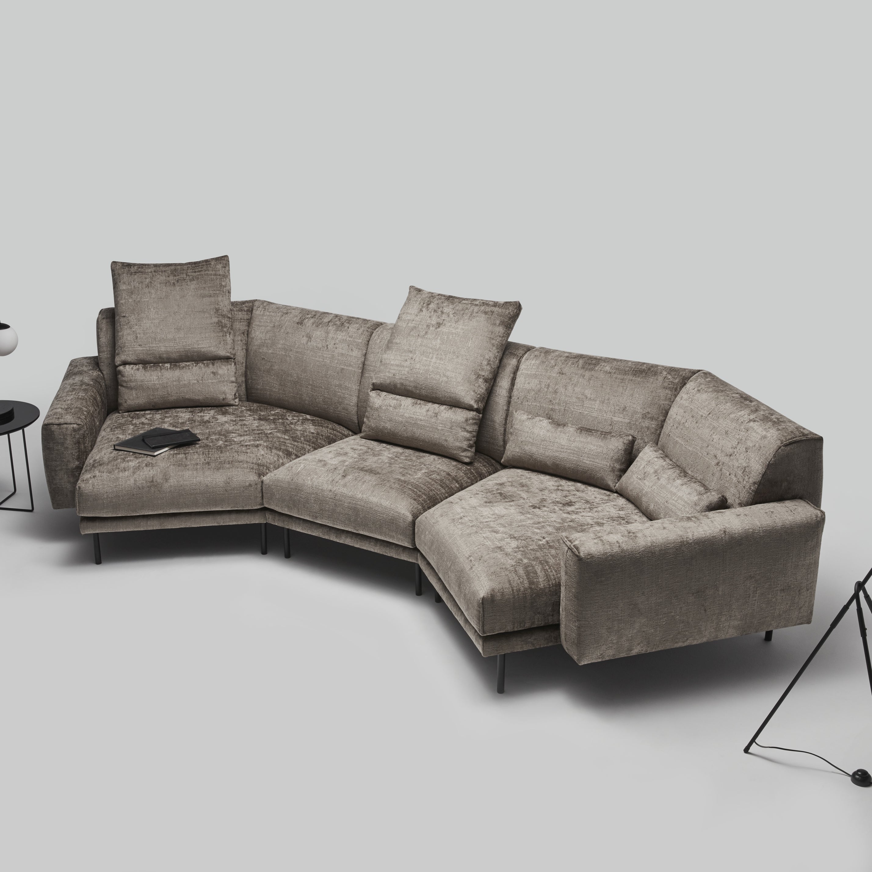 Modulare Garnitur Aston, Material: Auswahl möglich