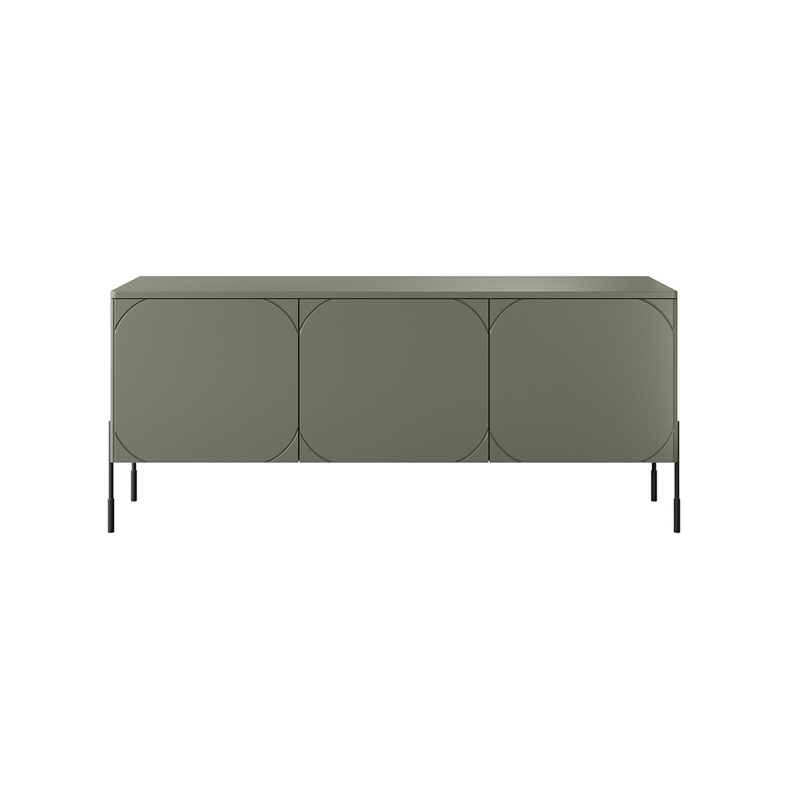 Sonatia Kommode 150cm, 3 Türen und 1 Schublade, Material: MDF