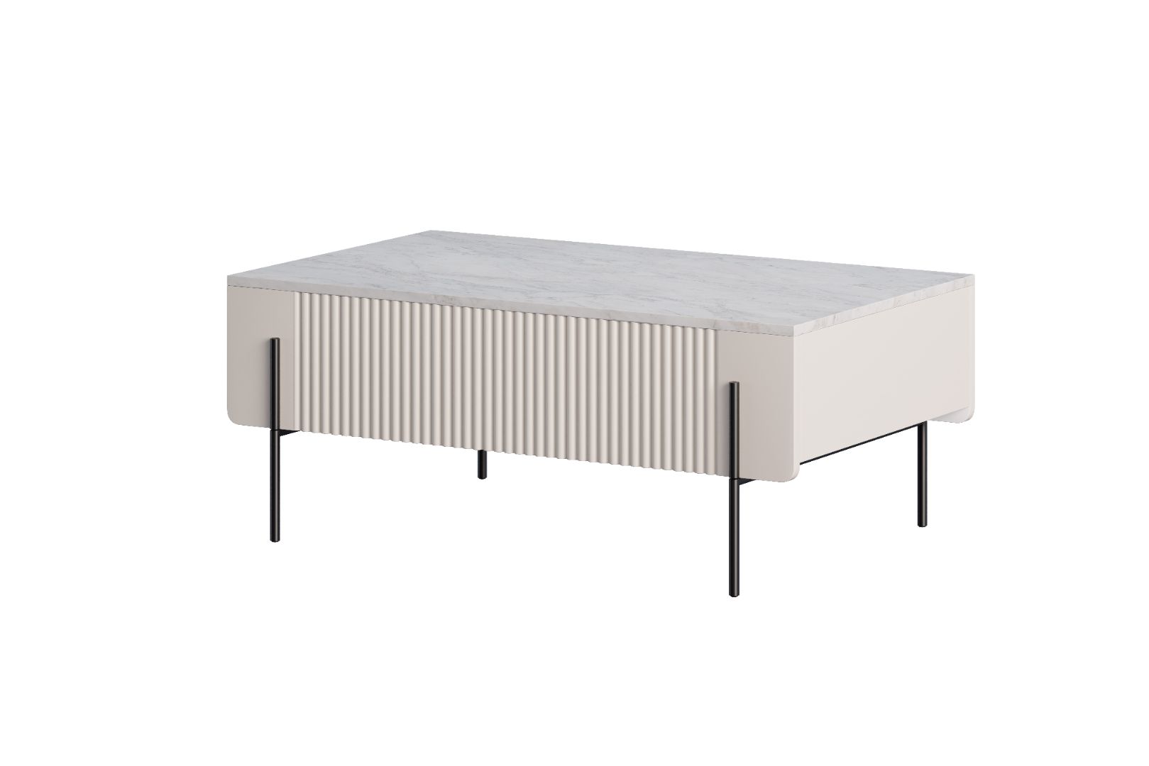 Clubtisch Malmi 100cm, Material: MDF