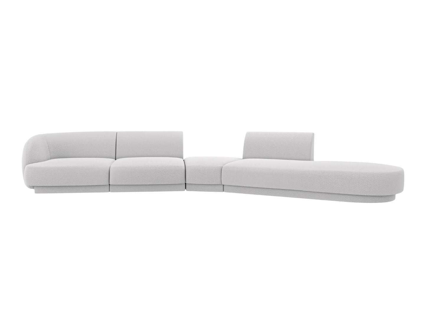 Sofa Miley 380x158cm, Material: Boucle