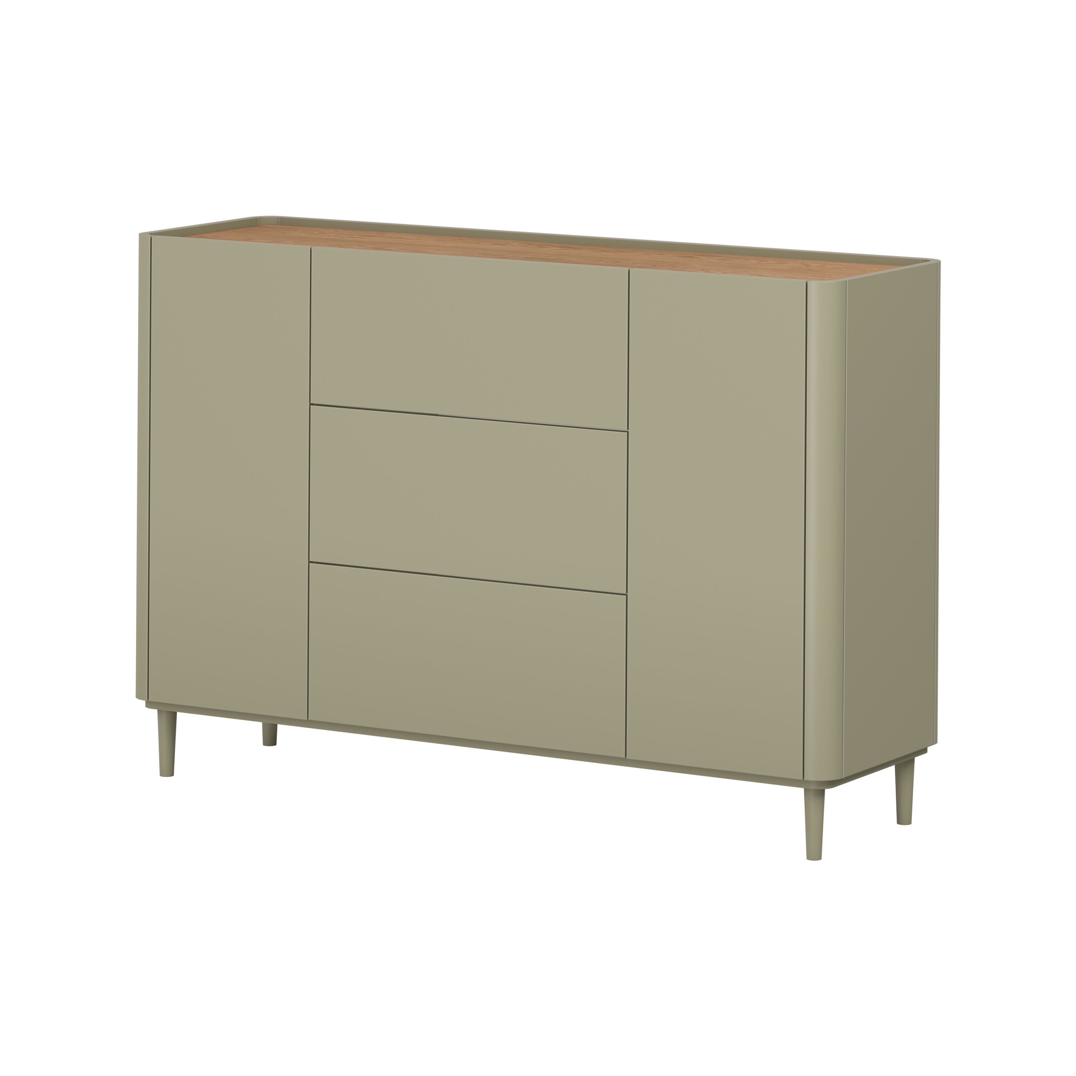 Elivo Kommode 150cm, Material: MDF, Melaminplatte