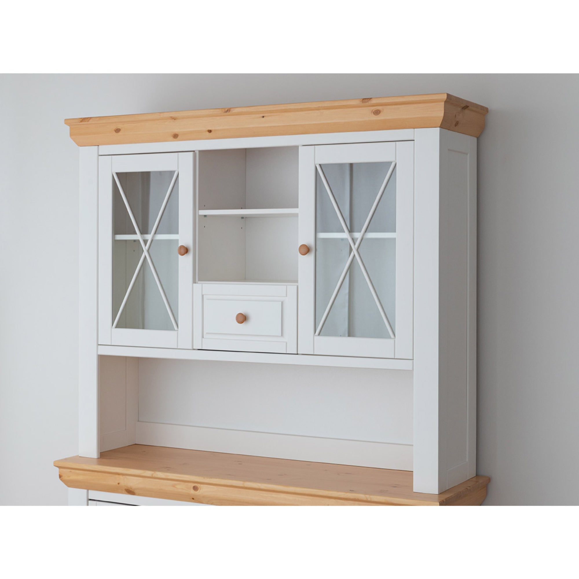 Gornji element komode Marone 131x41 cm, Materijal: Masivna Borovina