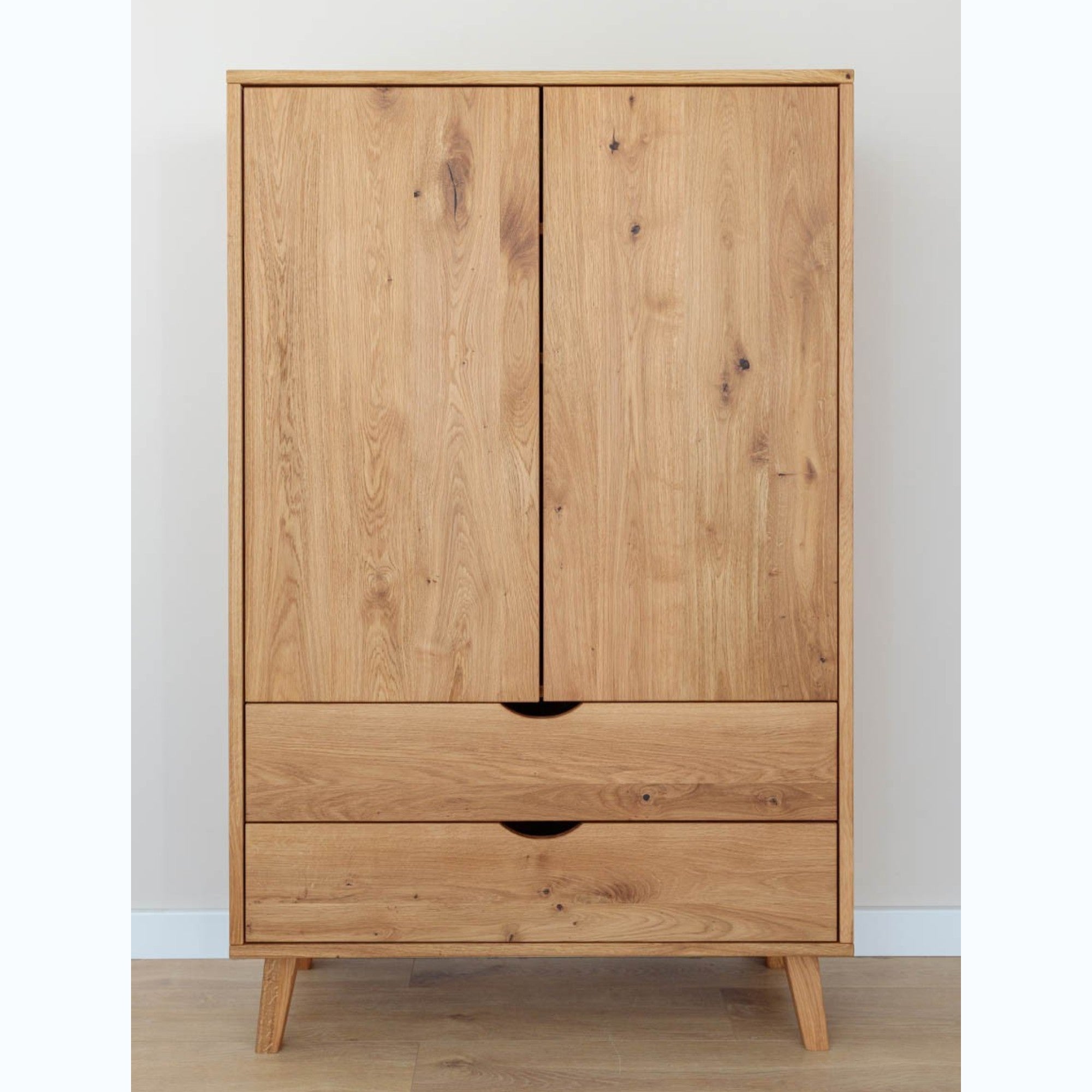 Schrank Simona 110x60 cm, Material: Massivholz Eiche
