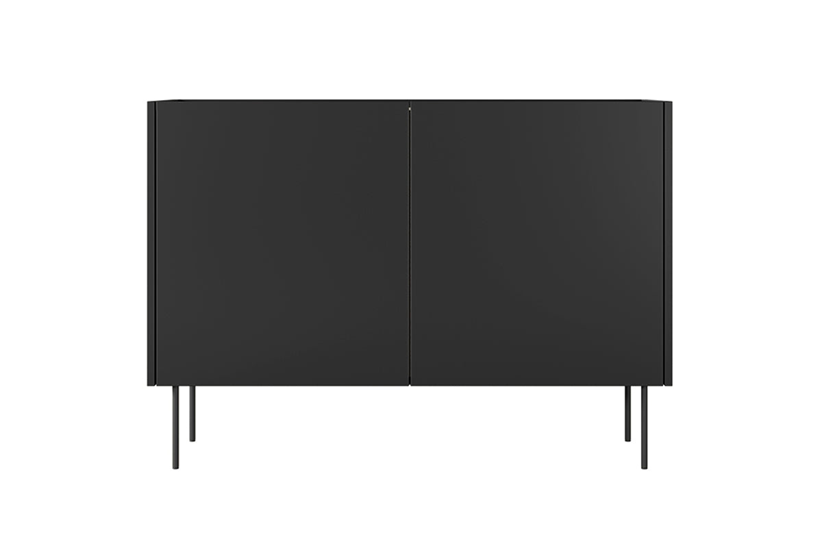 Kommode Desin 120cm, 2 Türen und 2 Schubladen, Material: MDF