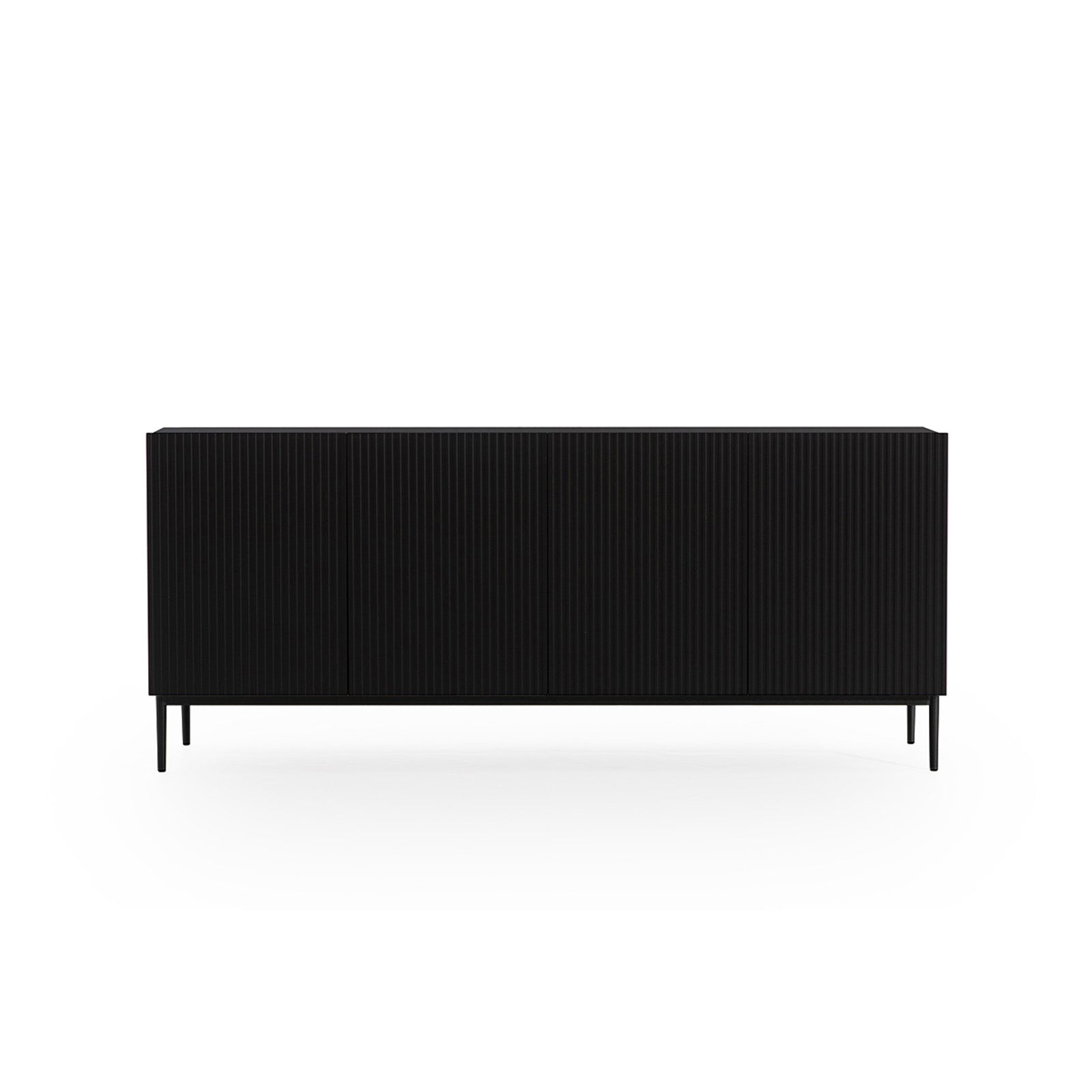 Kommode Nicole 200cm, 4 Türen, Material: MDF