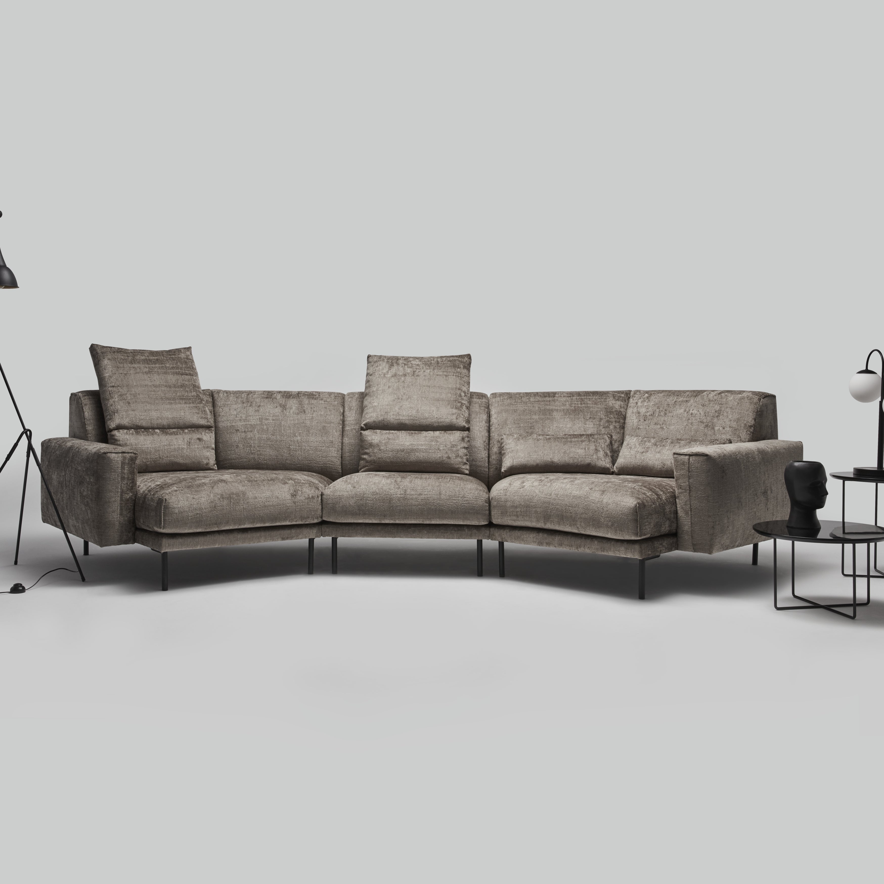 Modulare Garnitur Aston, Material: Auswahl möglich