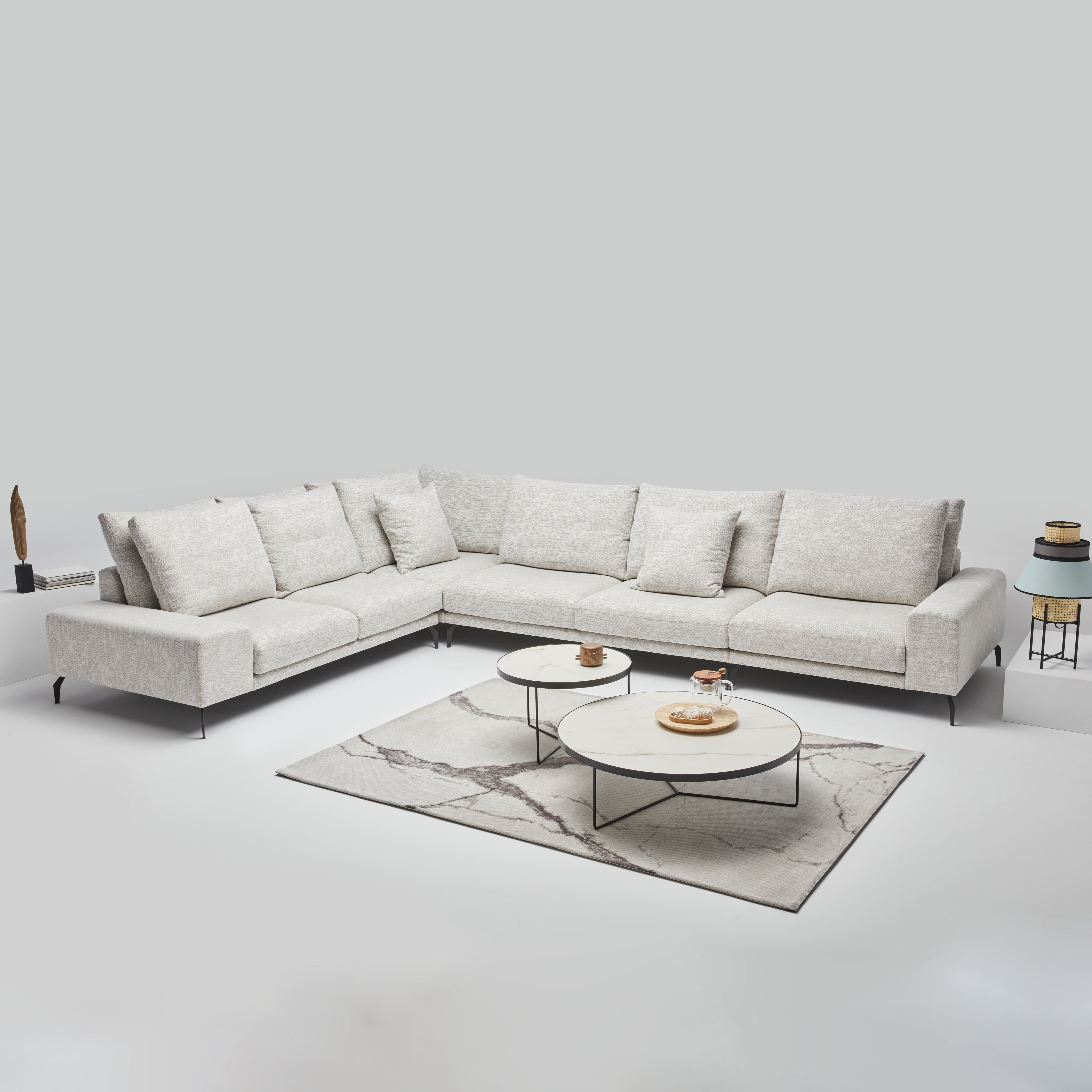 Modulare Garnitur Manhattan, Material: Auswahl möglich