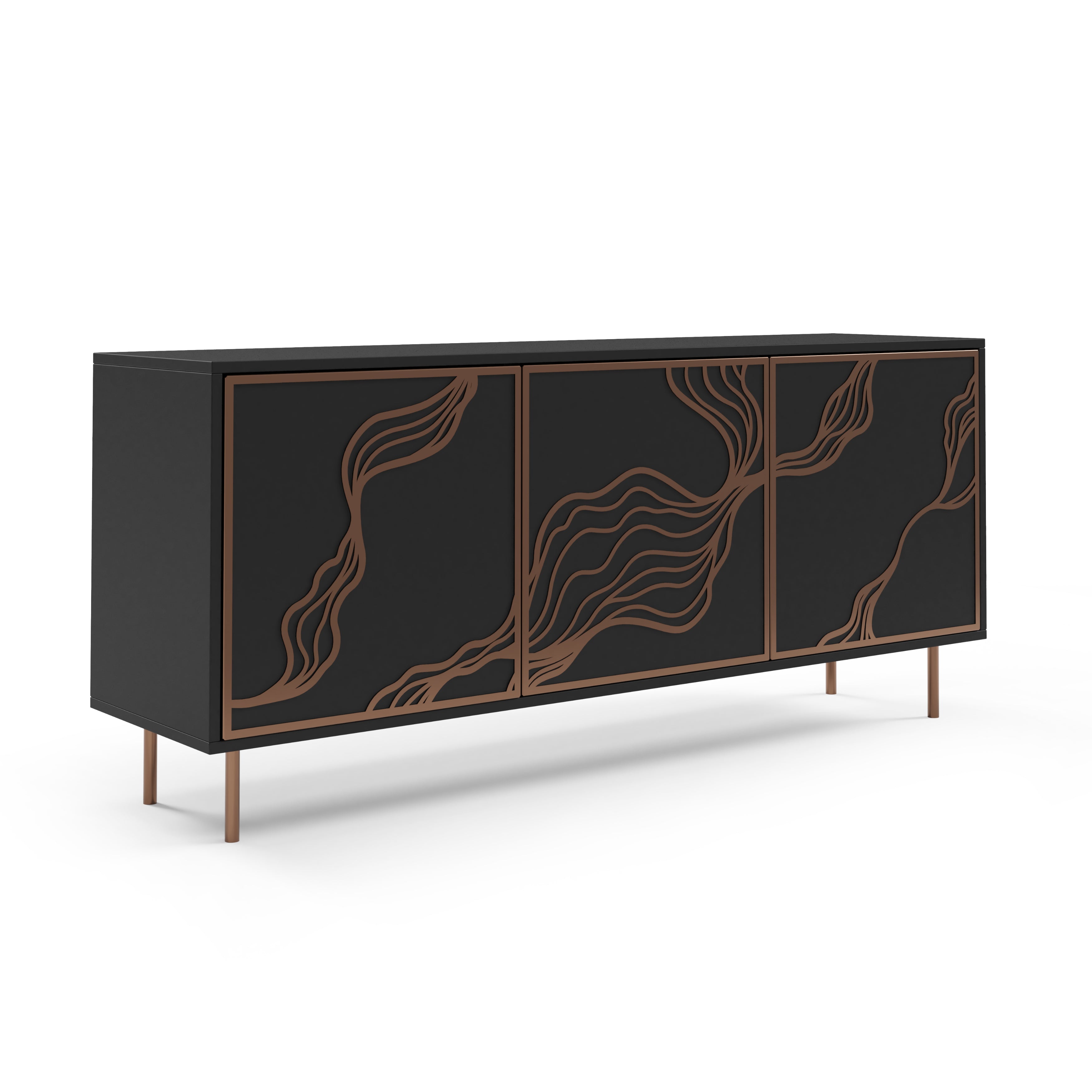 Maris Kommode 164,5x42cm, Material: Laminierte Platte