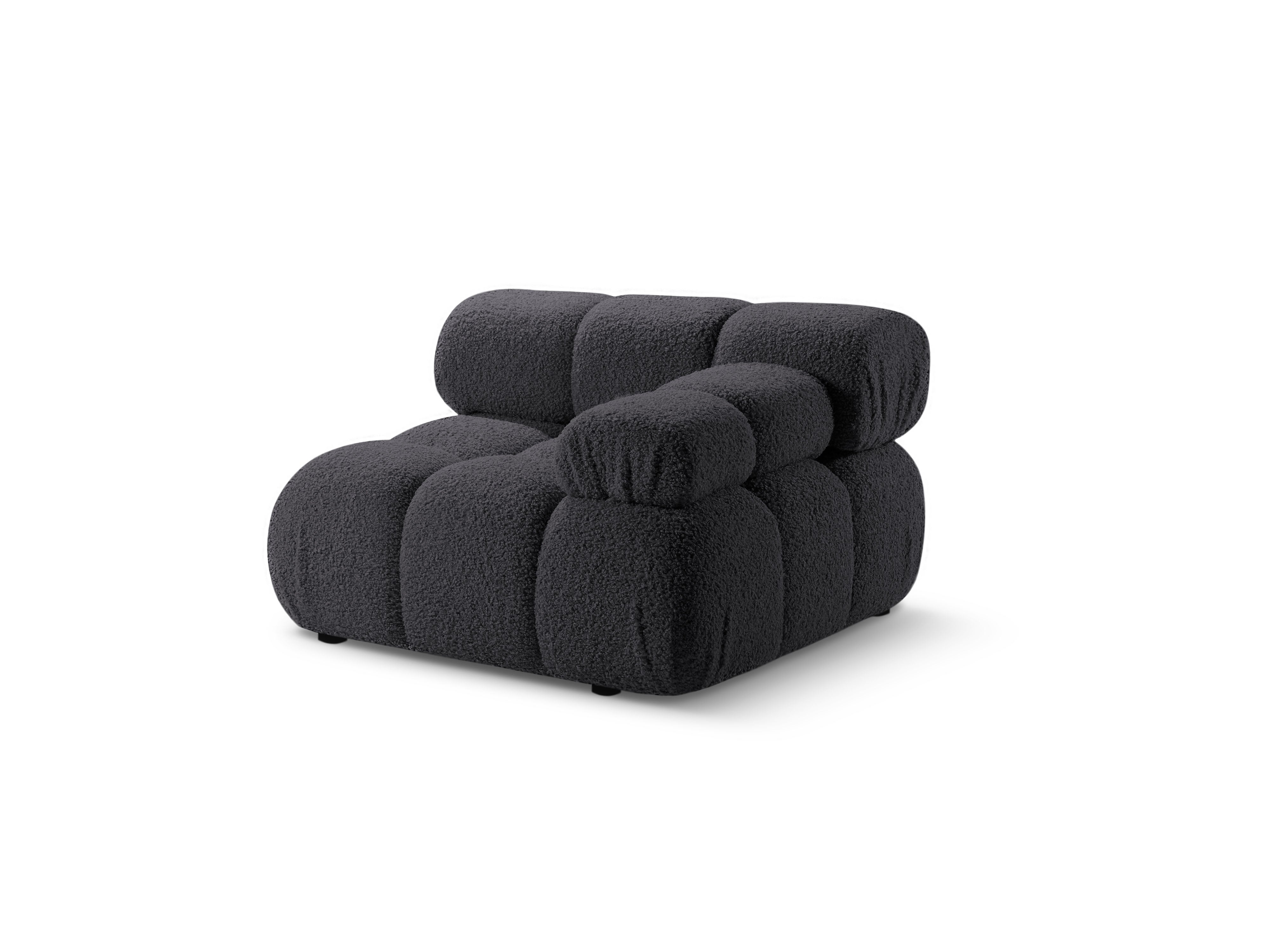 Bellis Modul mit Armlehne 94x94cm, Material: Boucle