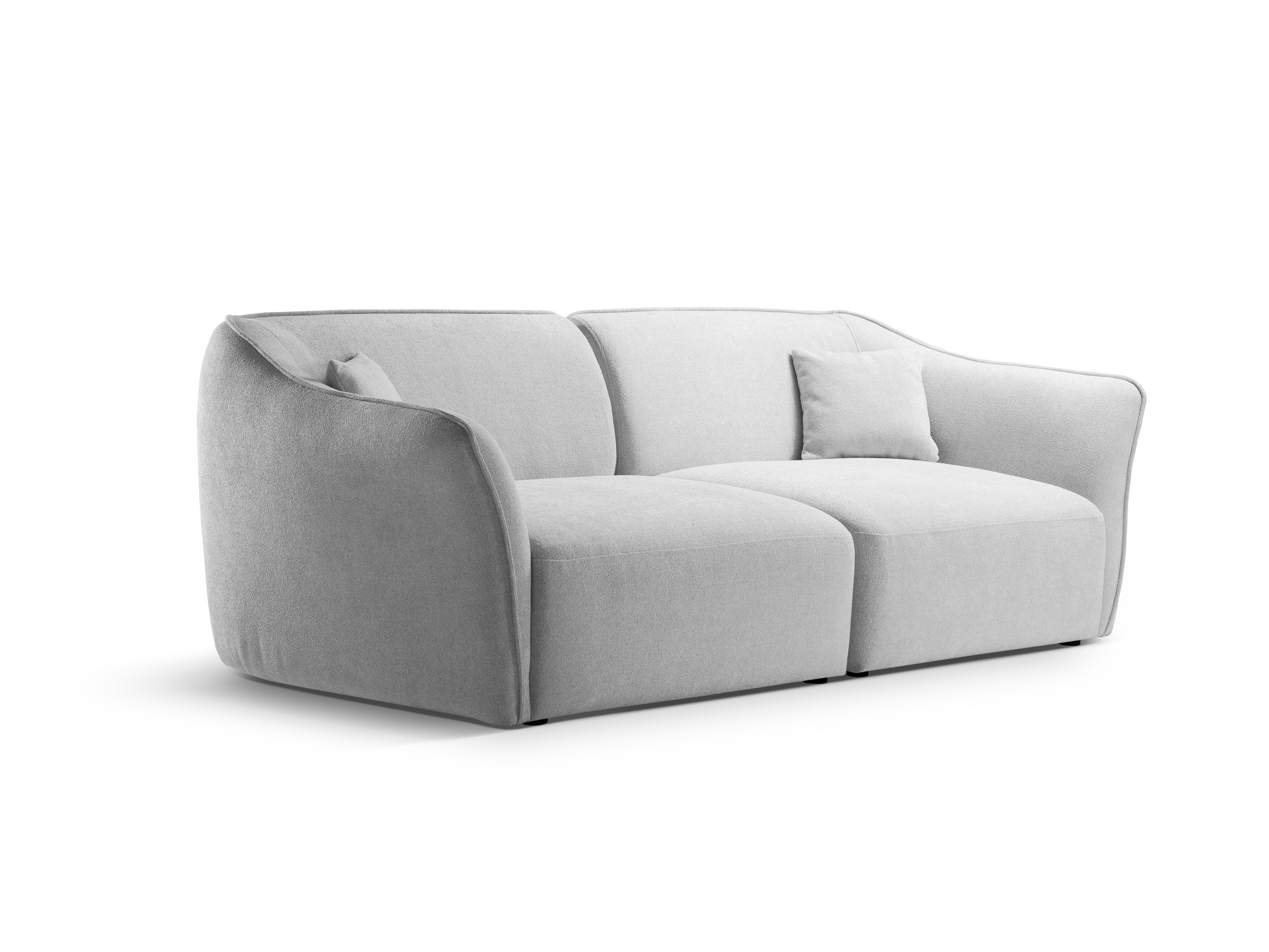 Sofa Hailey 206x102cm, Material: Bouclé
