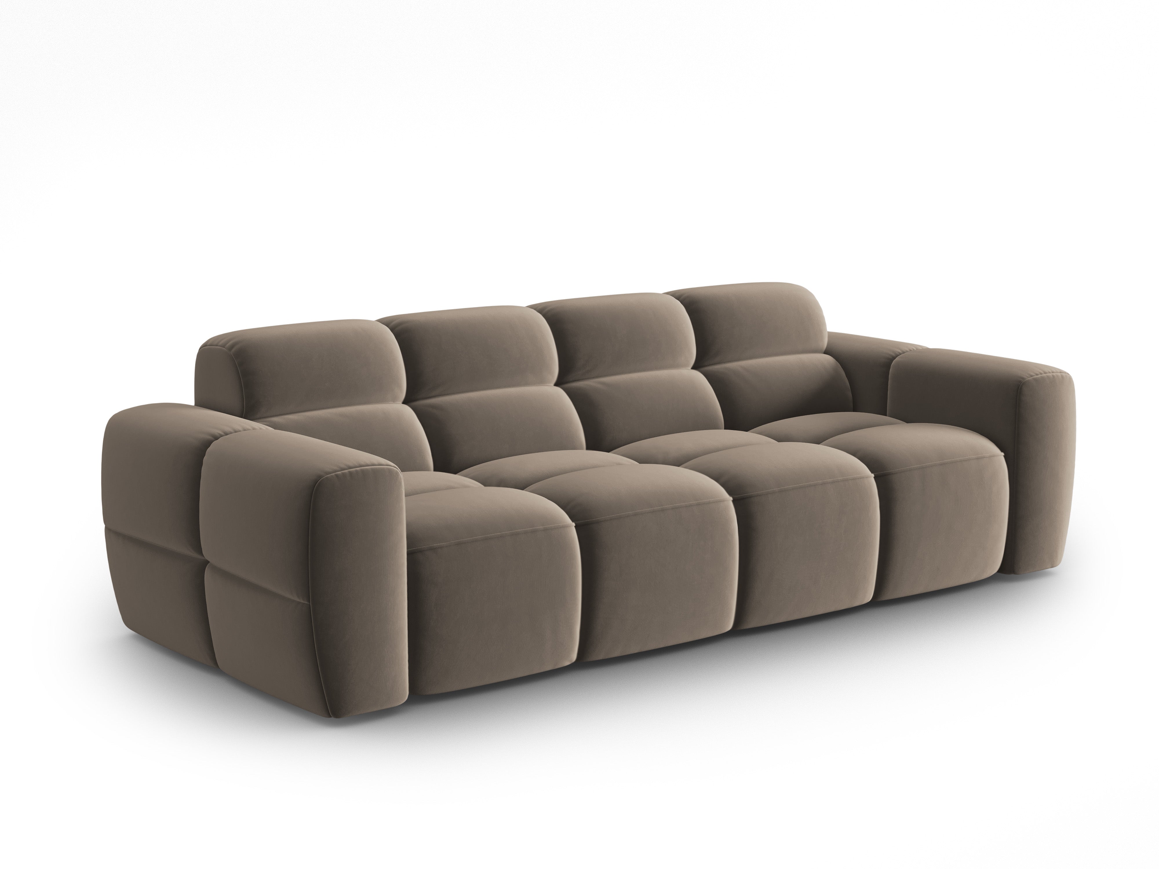 Sofa Lisa 256x101cm, Material: Samt