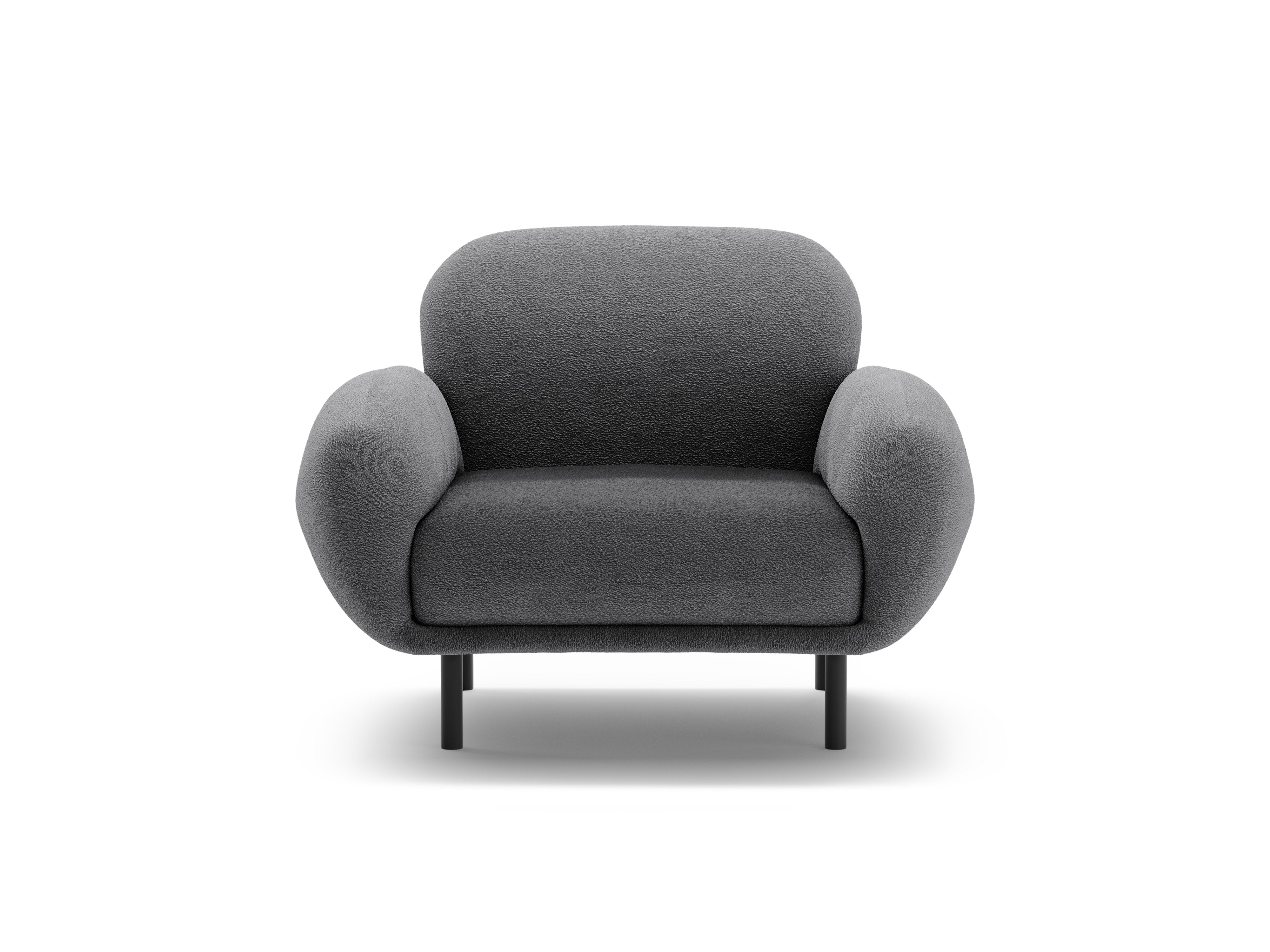 Poppy Sessel, 90x72cm, Material: Bouclé