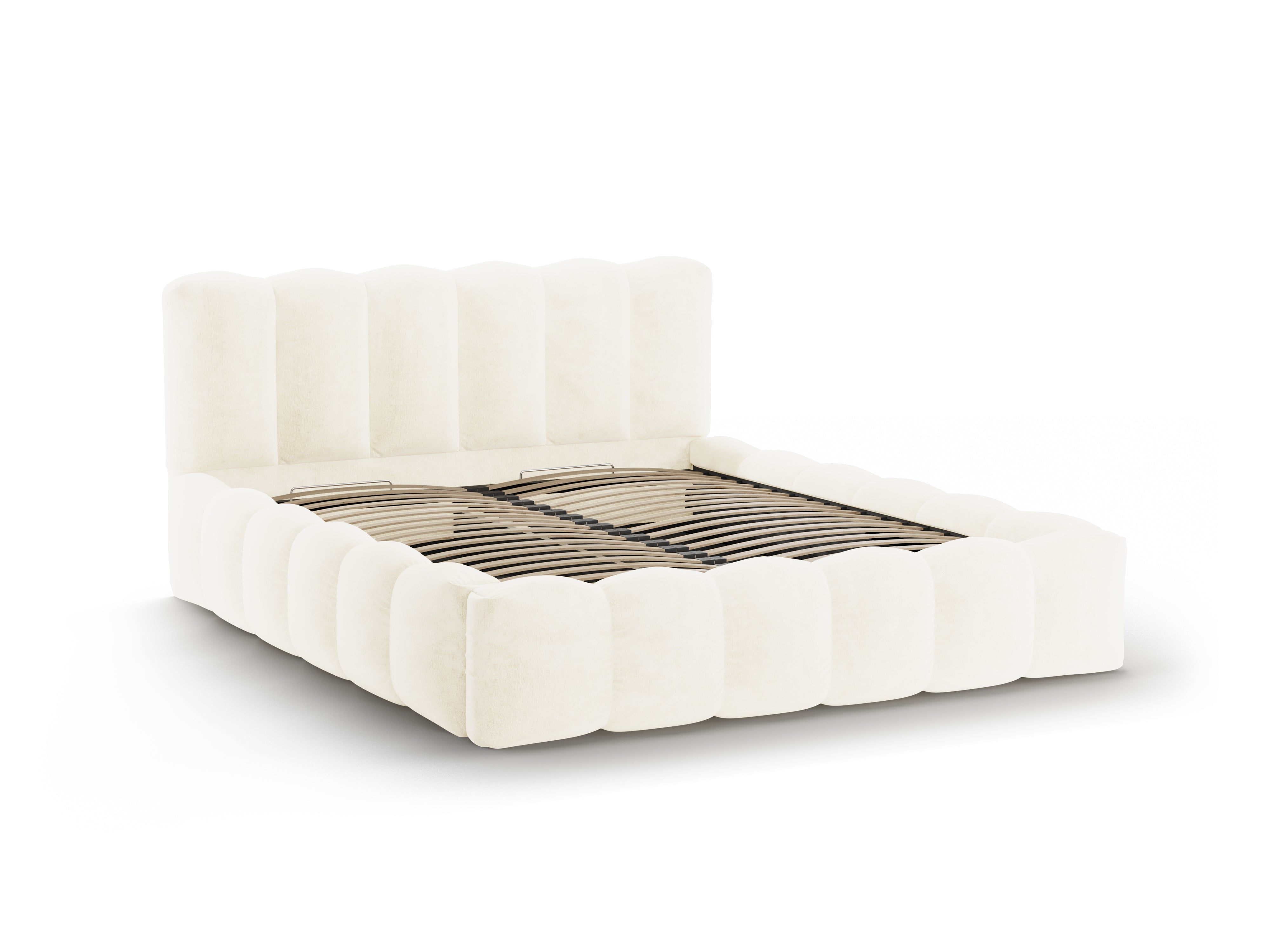 Lupine bett 140x200cm, Material: Chenille Haga