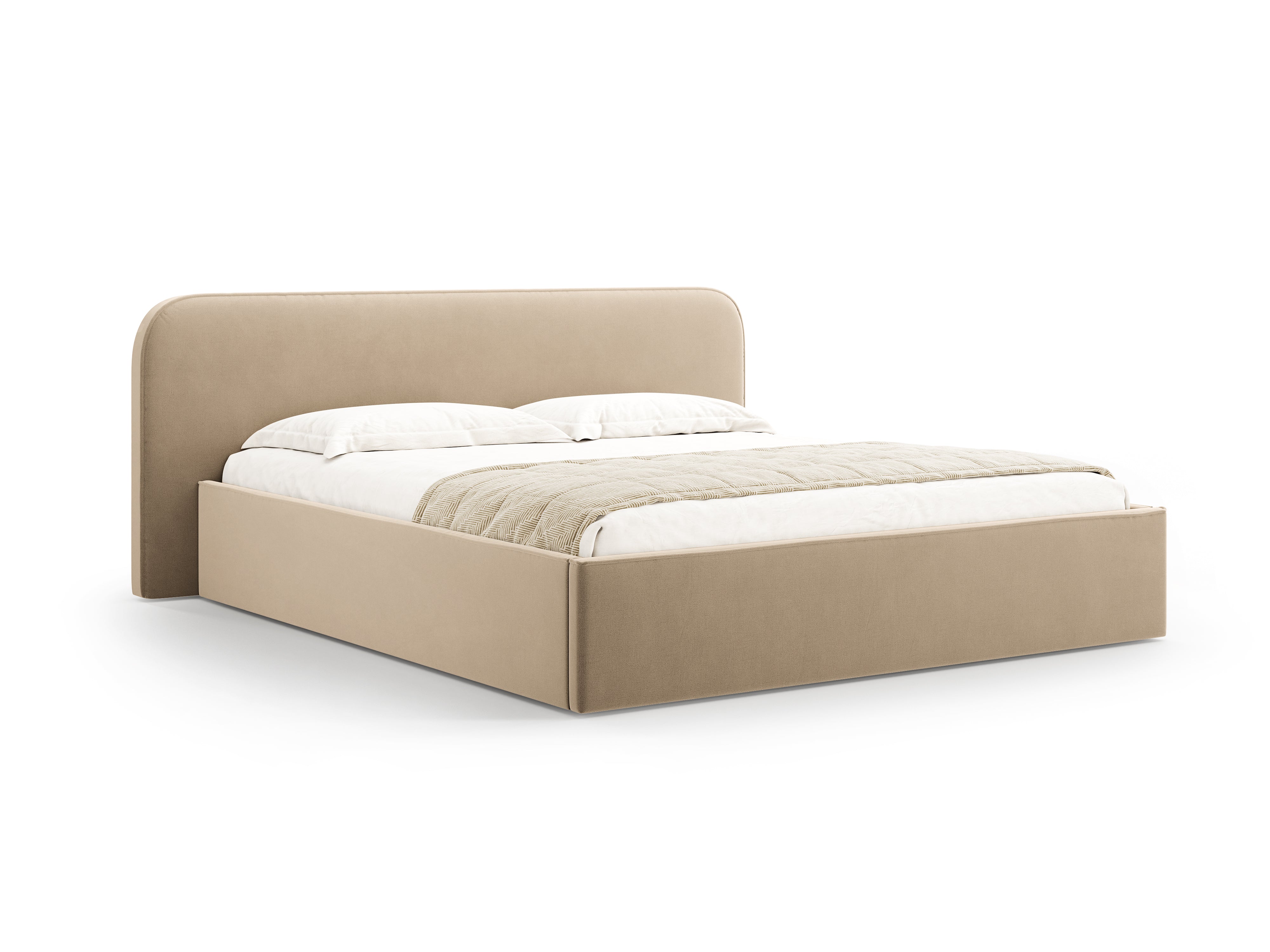 Boxspringbett Elizabeth, Material: Samt