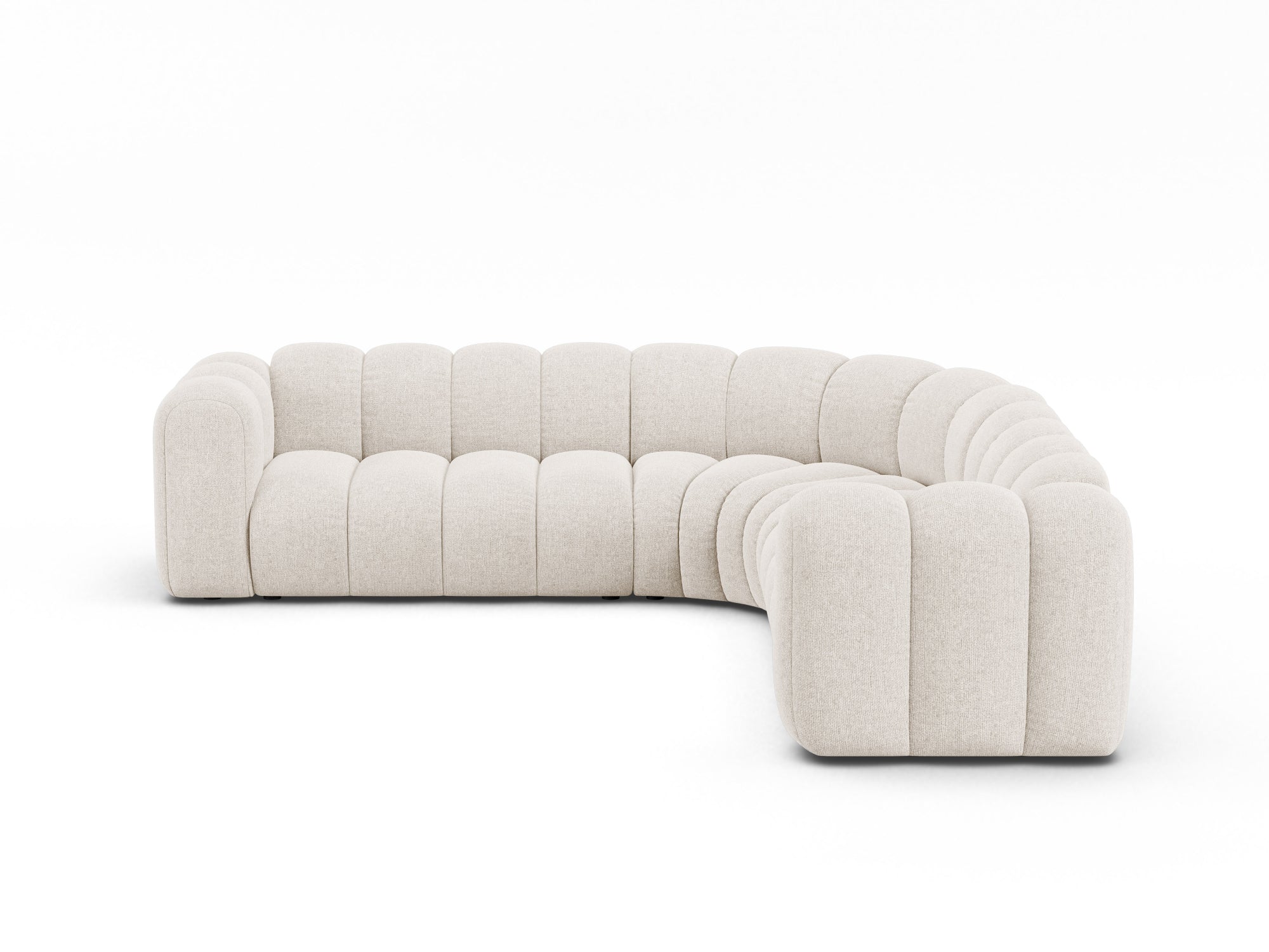 Ecksofa Lupine 280x280cm, Material: Chenille Eden