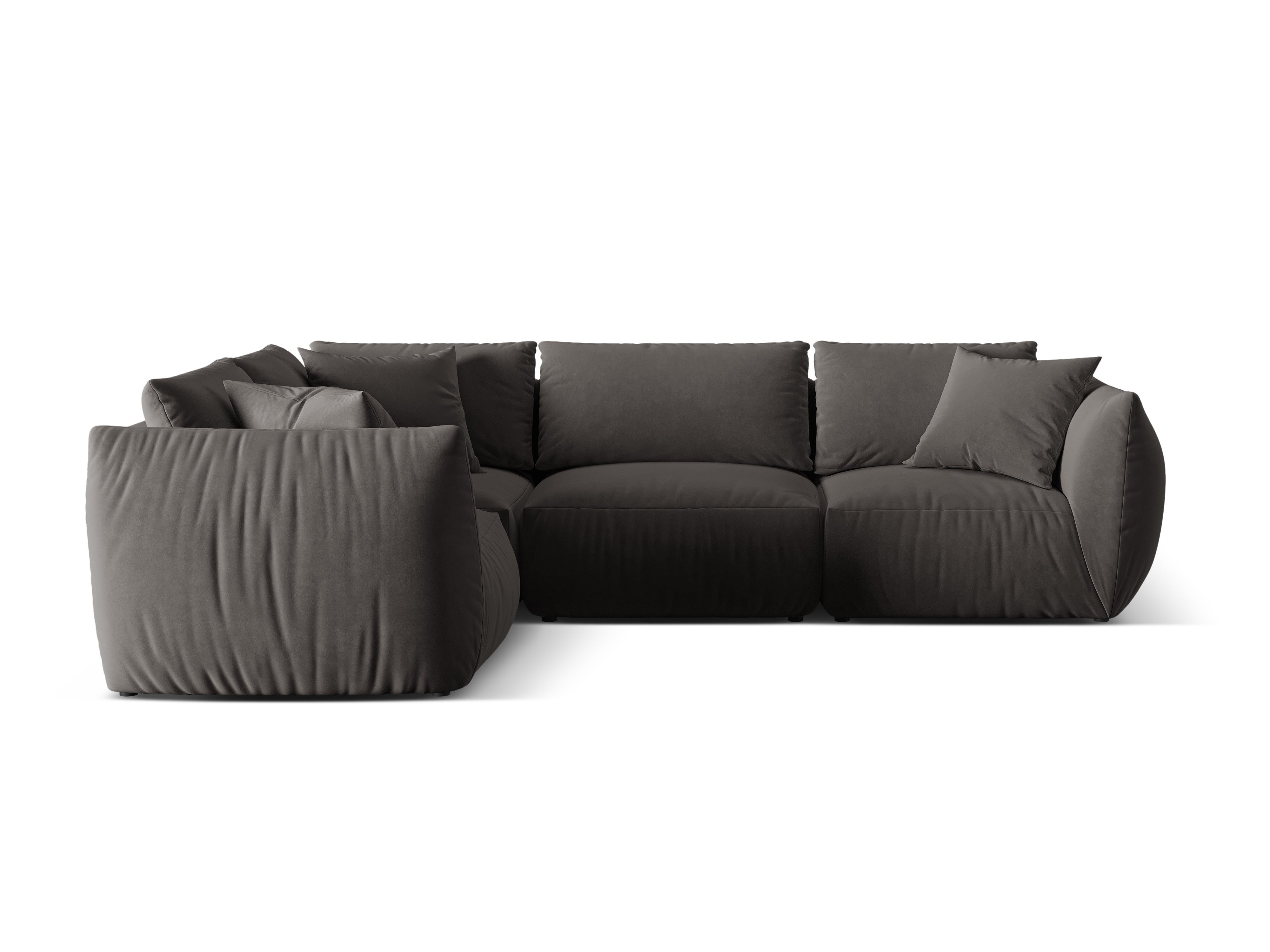 Ecksofa Chris 295x210cm, Material: Samt
