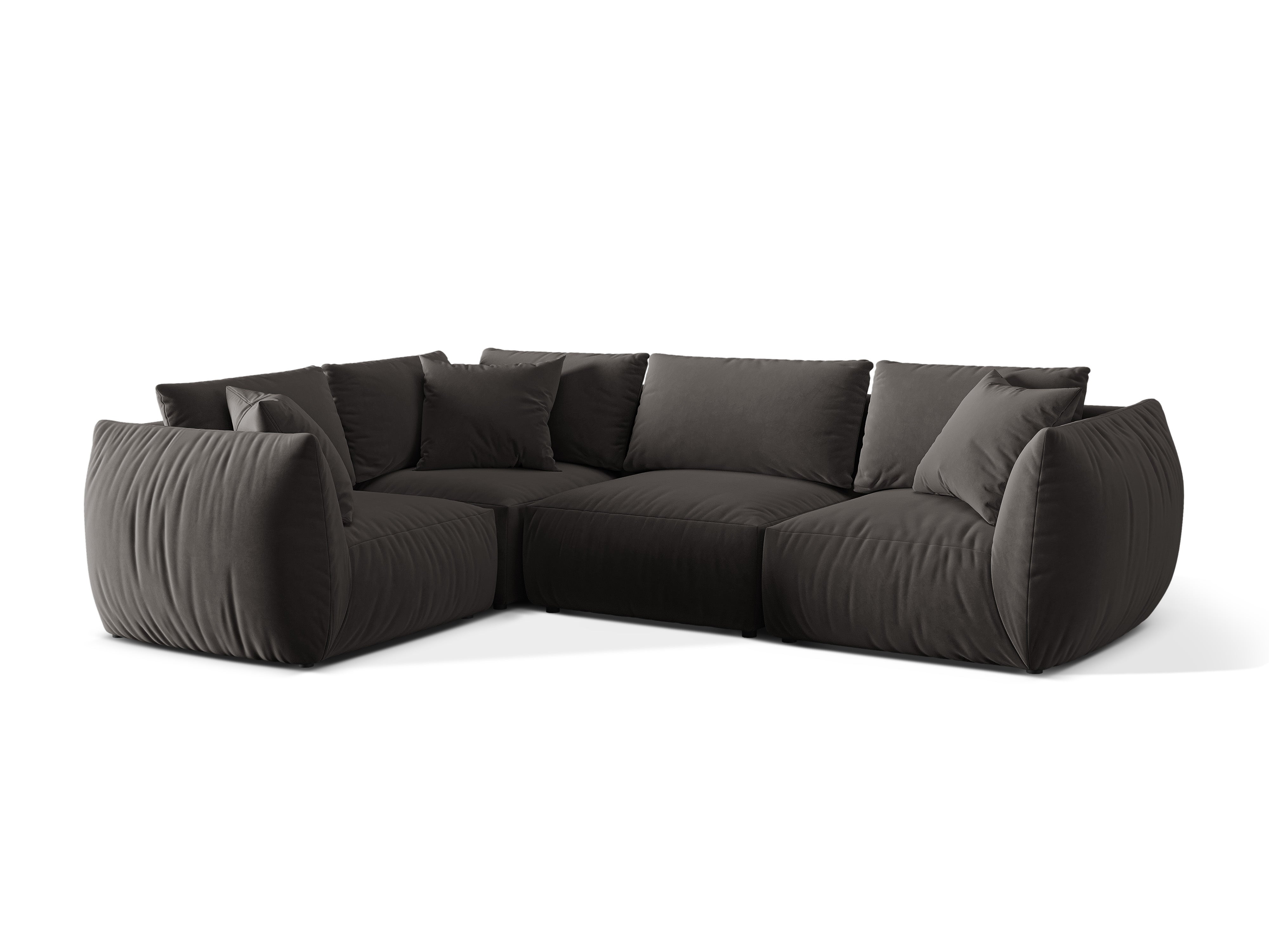 Ecksofa Chris 295x210cm, Material: Samt