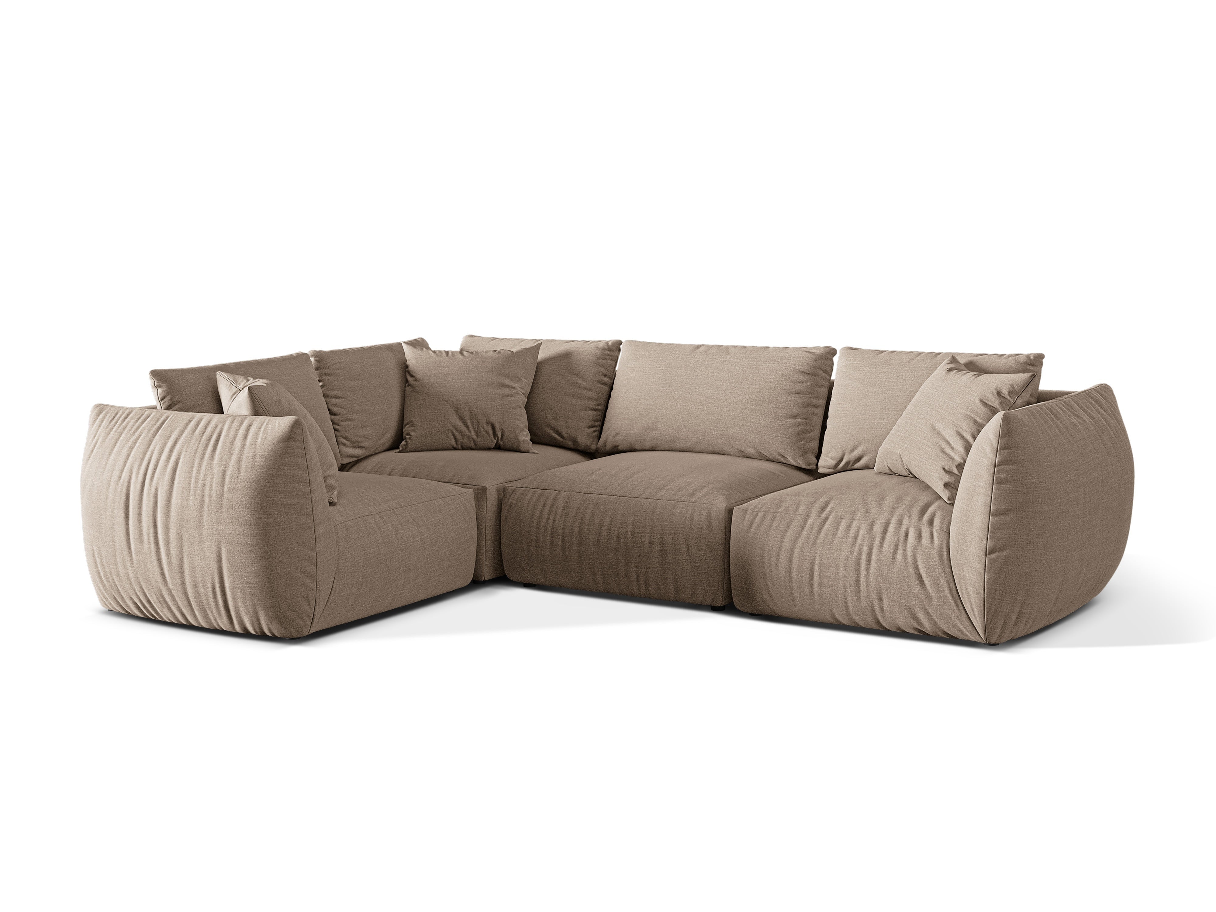 Ecksofa Chris 295x210cm, Material: Strukturstoff