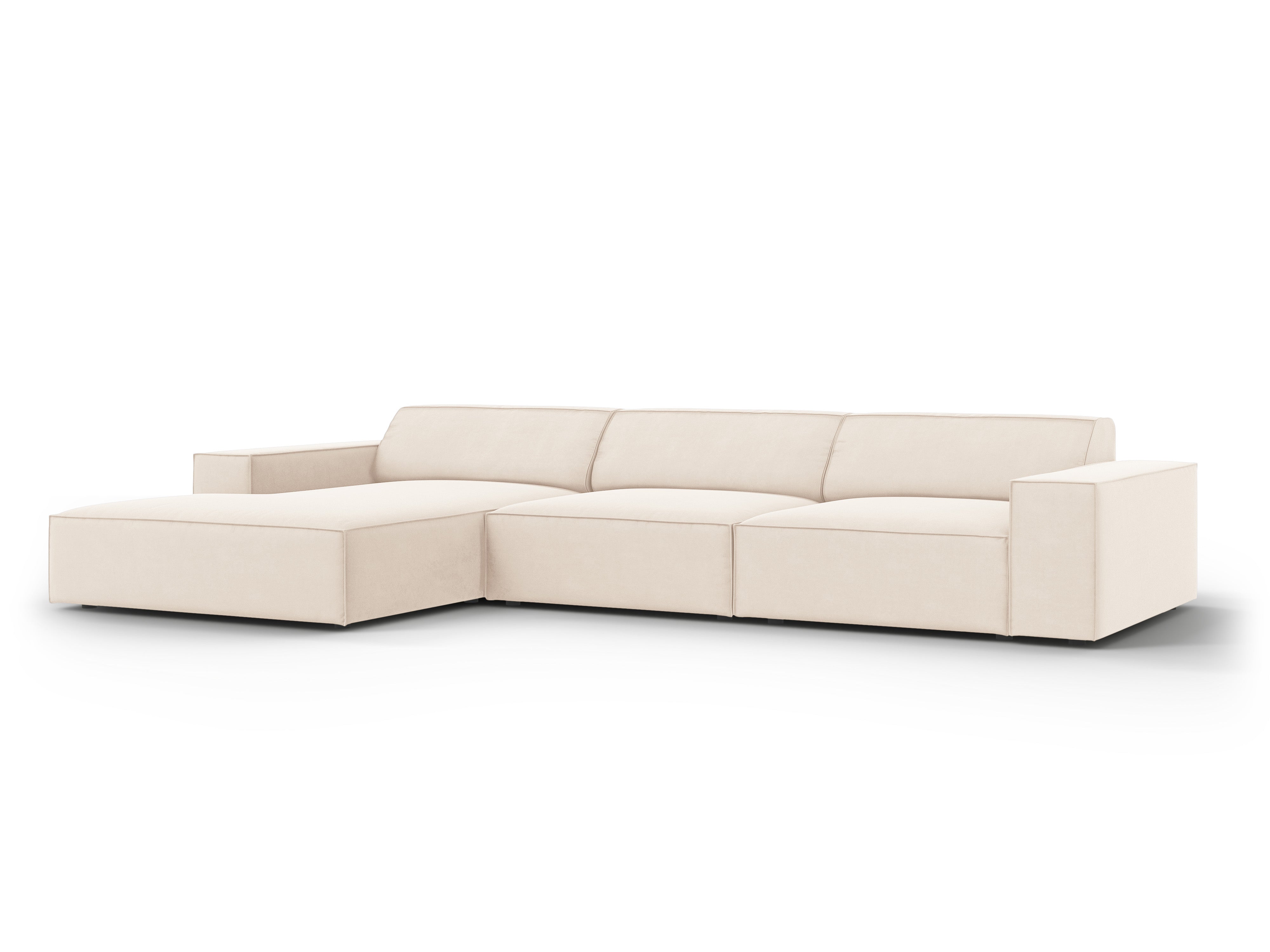 Ecksofa Jodie 284x166cm, Material: Samt