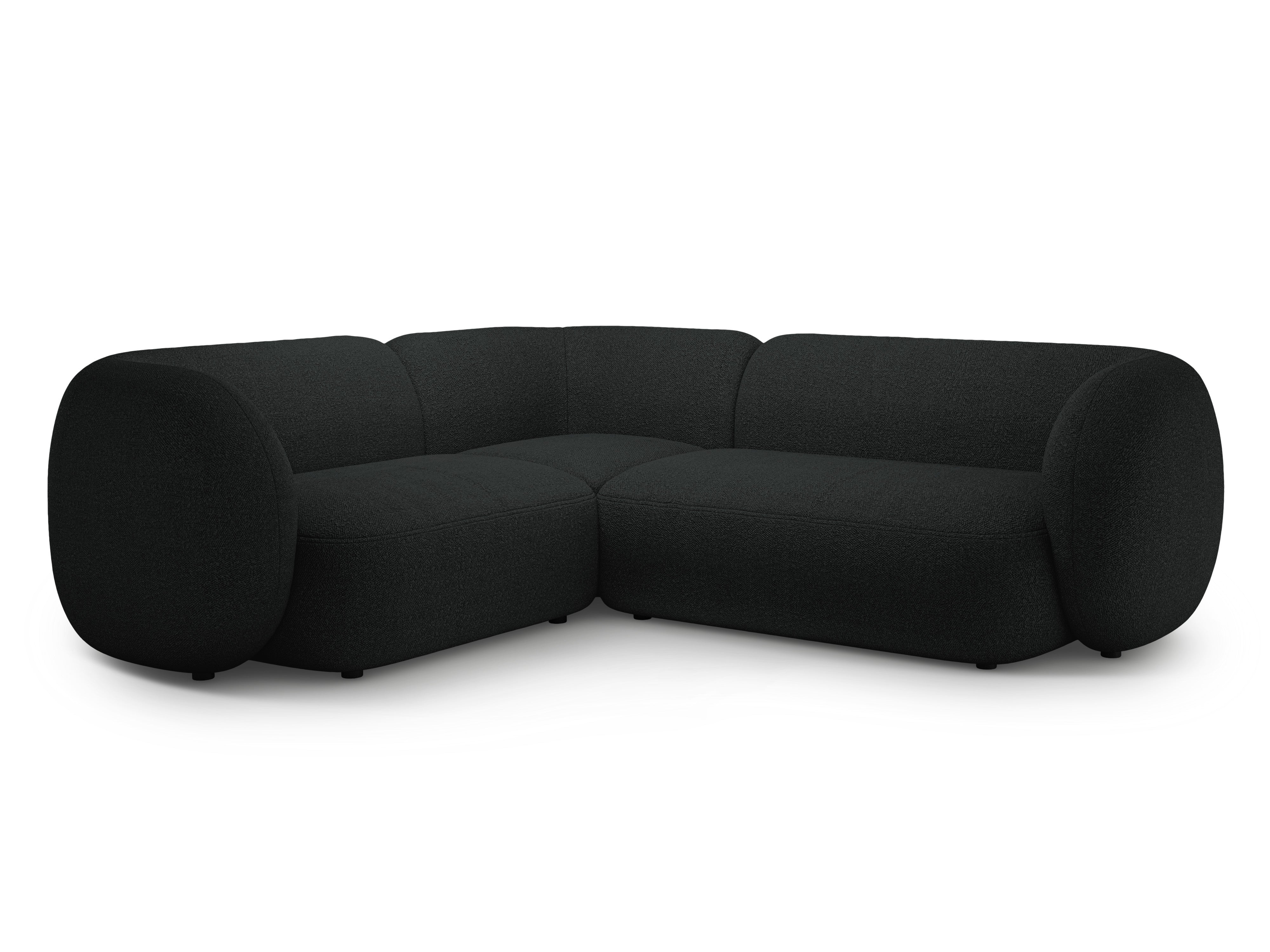 Ecksofa-Set Kate, 252x220cm, Material: Bouclé