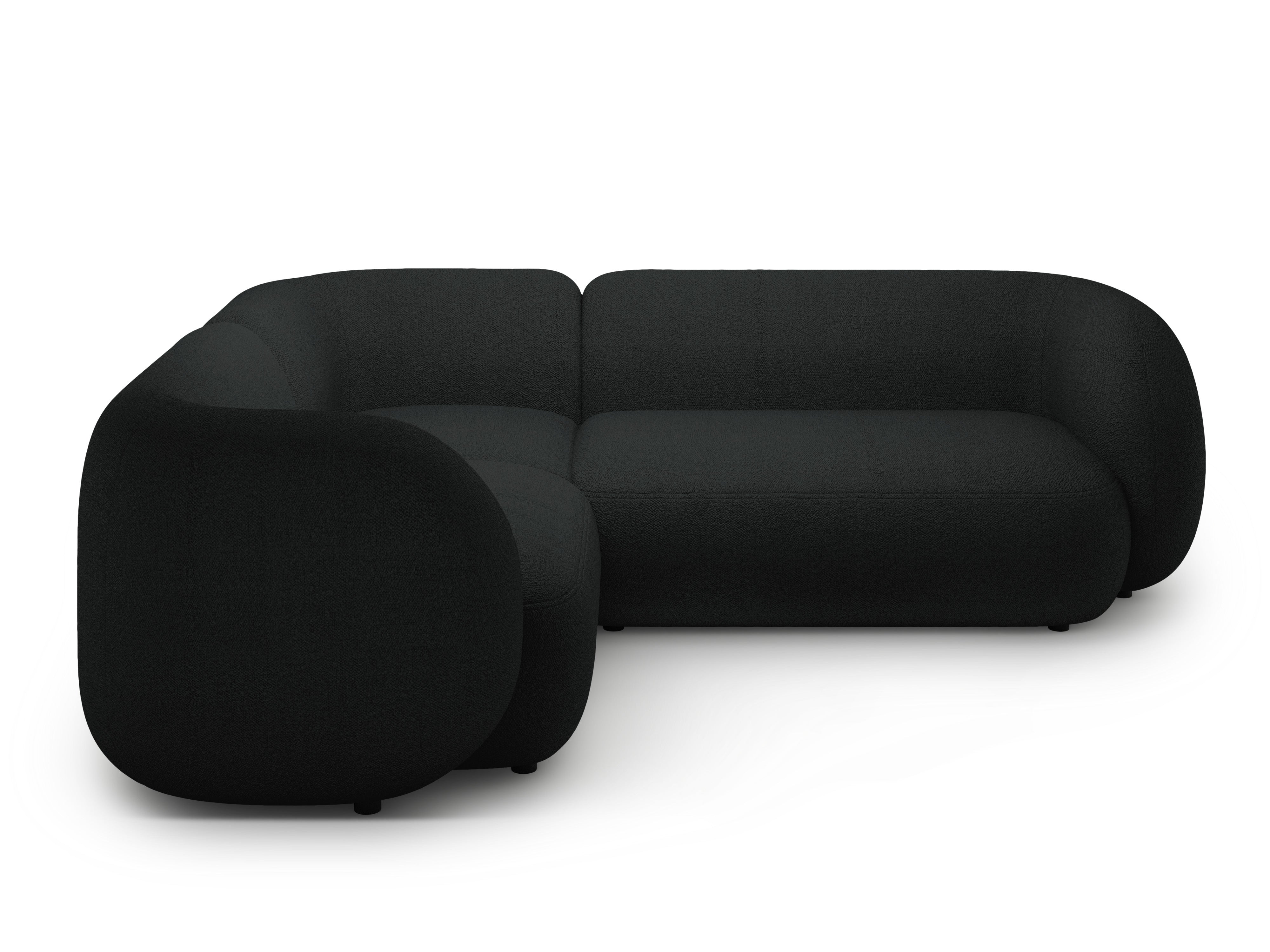 Ecksofa-Set Kate, 252x220cm, Material: Bouclé