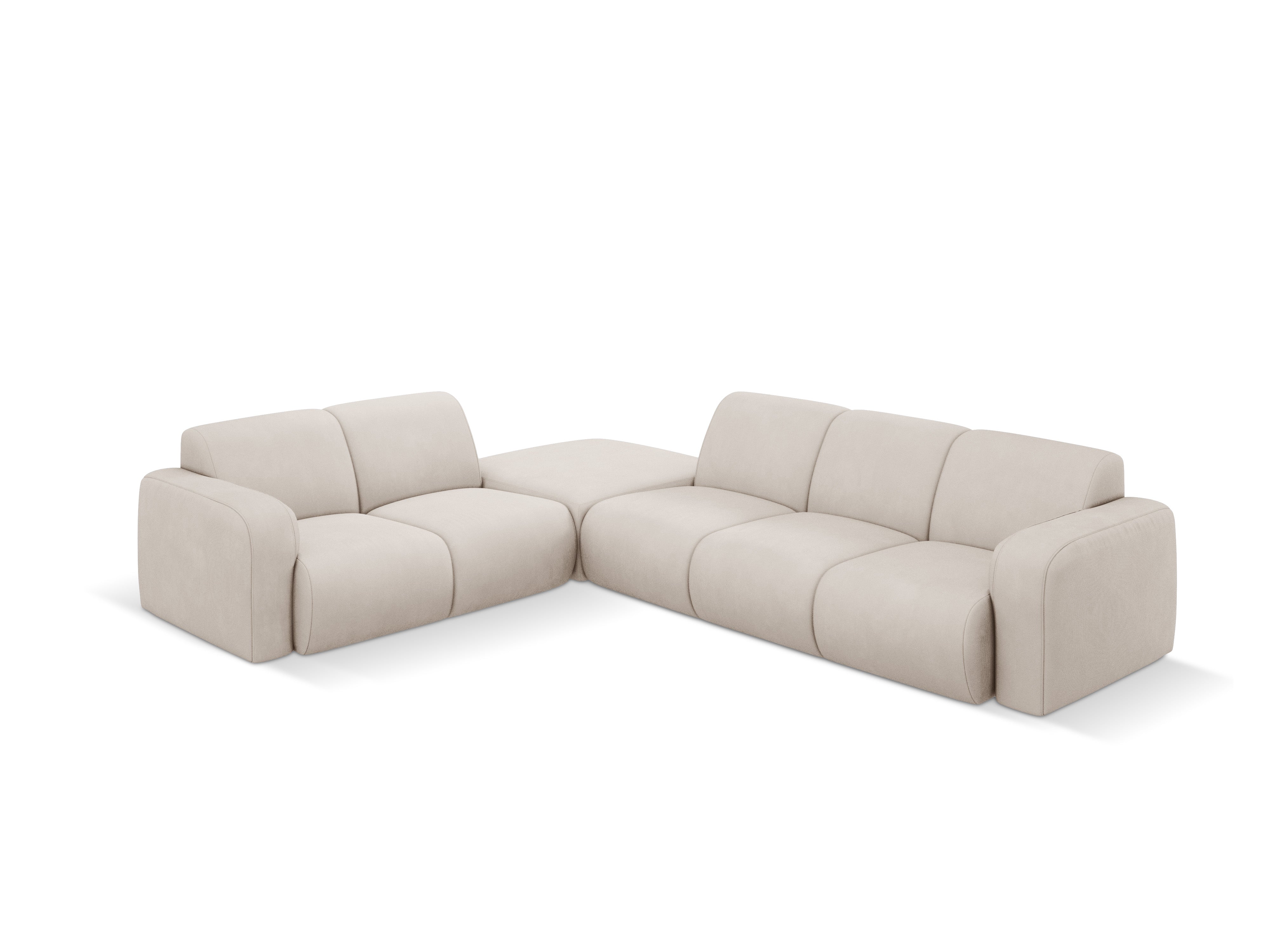 Molino Ecksofa-Set 315x250cm, 6 Sitze, Material: Chenille (Rebel)