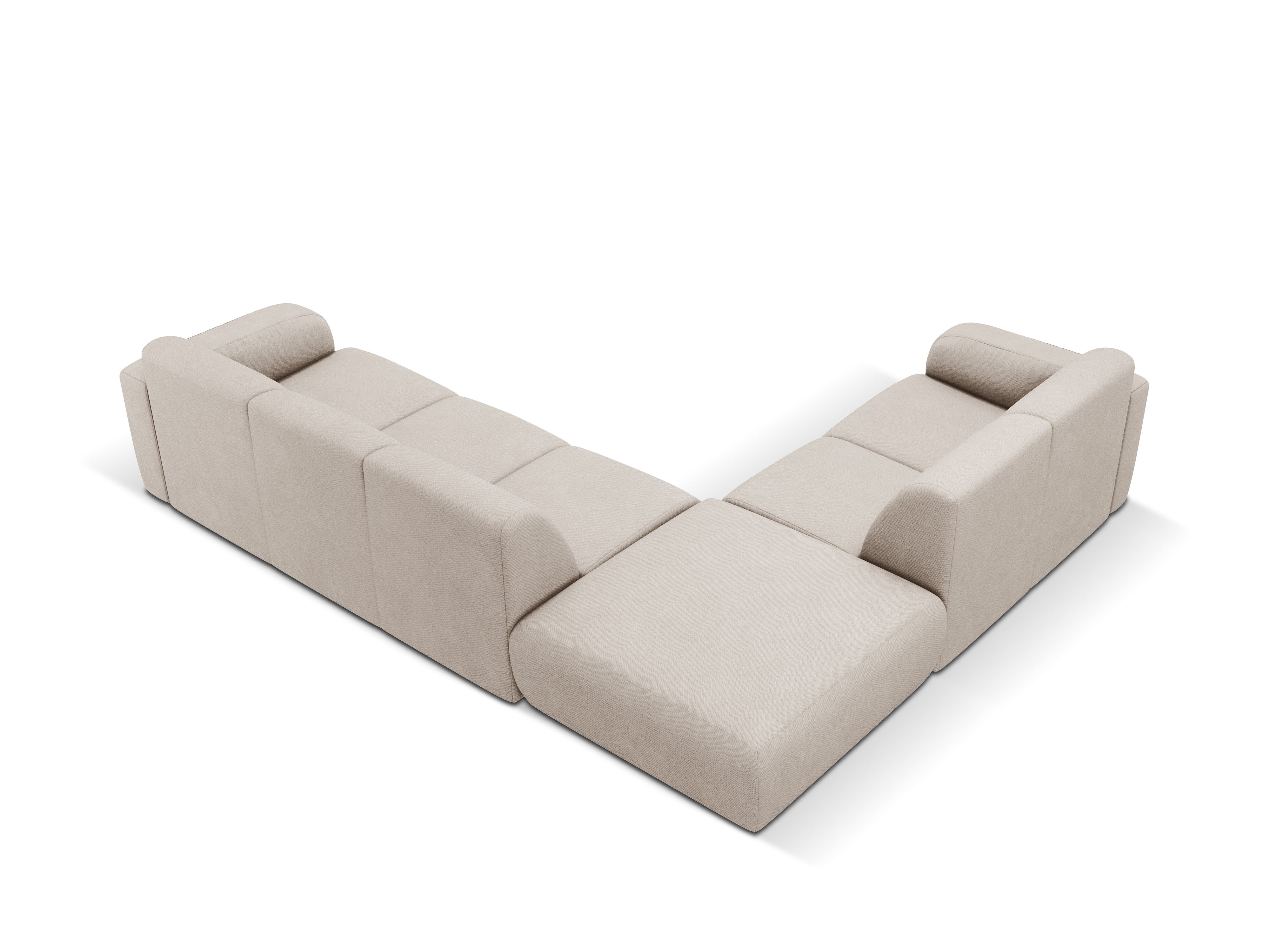 Molino Ecksofa-Set 315x250cm, 6 Sitze, Material: Chenille (Rebel)