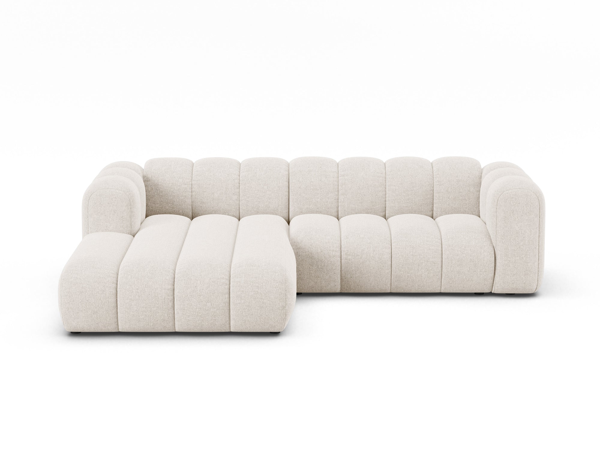 Ecksofa Lupine 260x177cm, Material: Chenille Eden