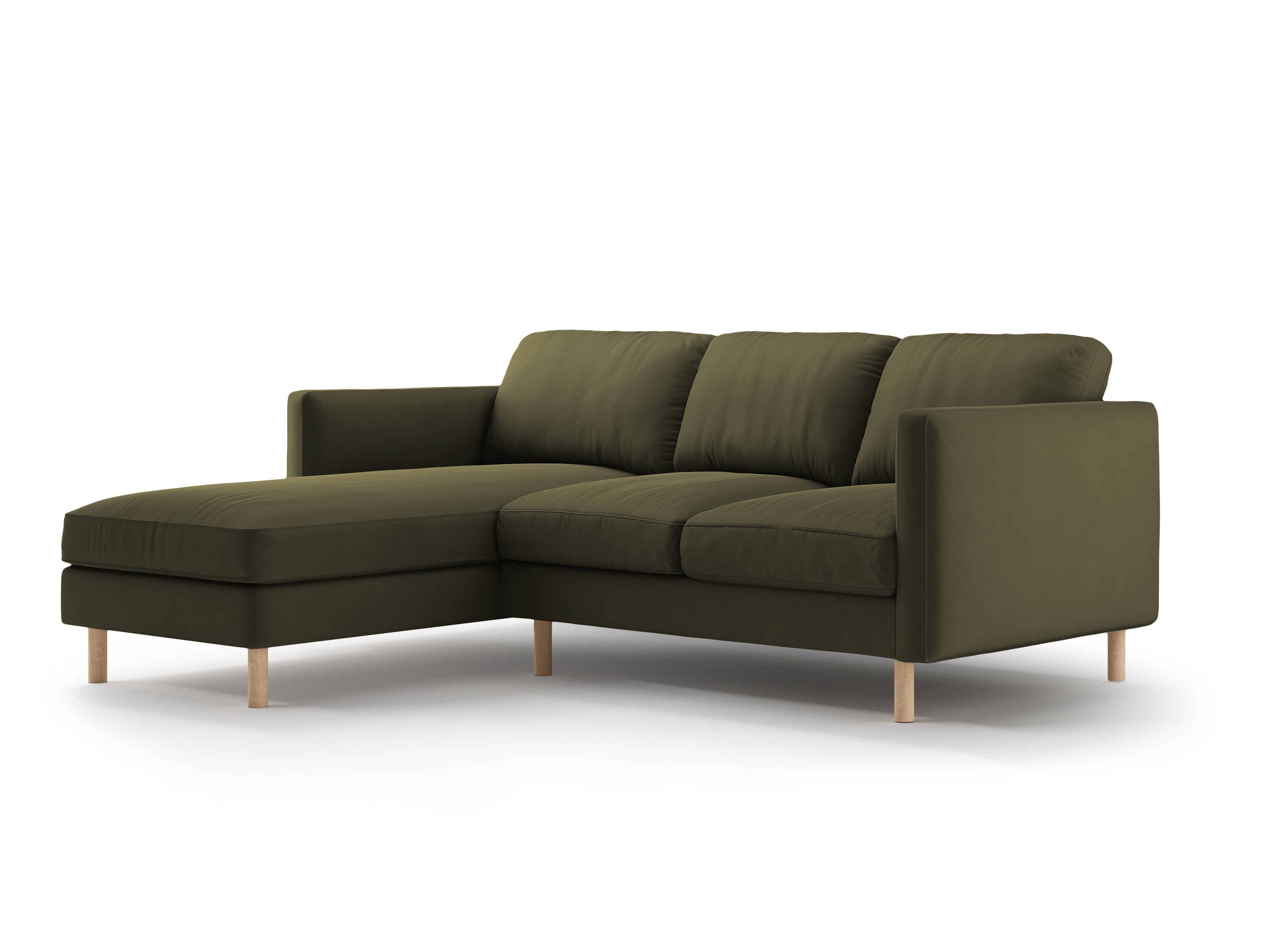 Sofa Eden, 3 Sitze, 223x150cm, Material: Samt