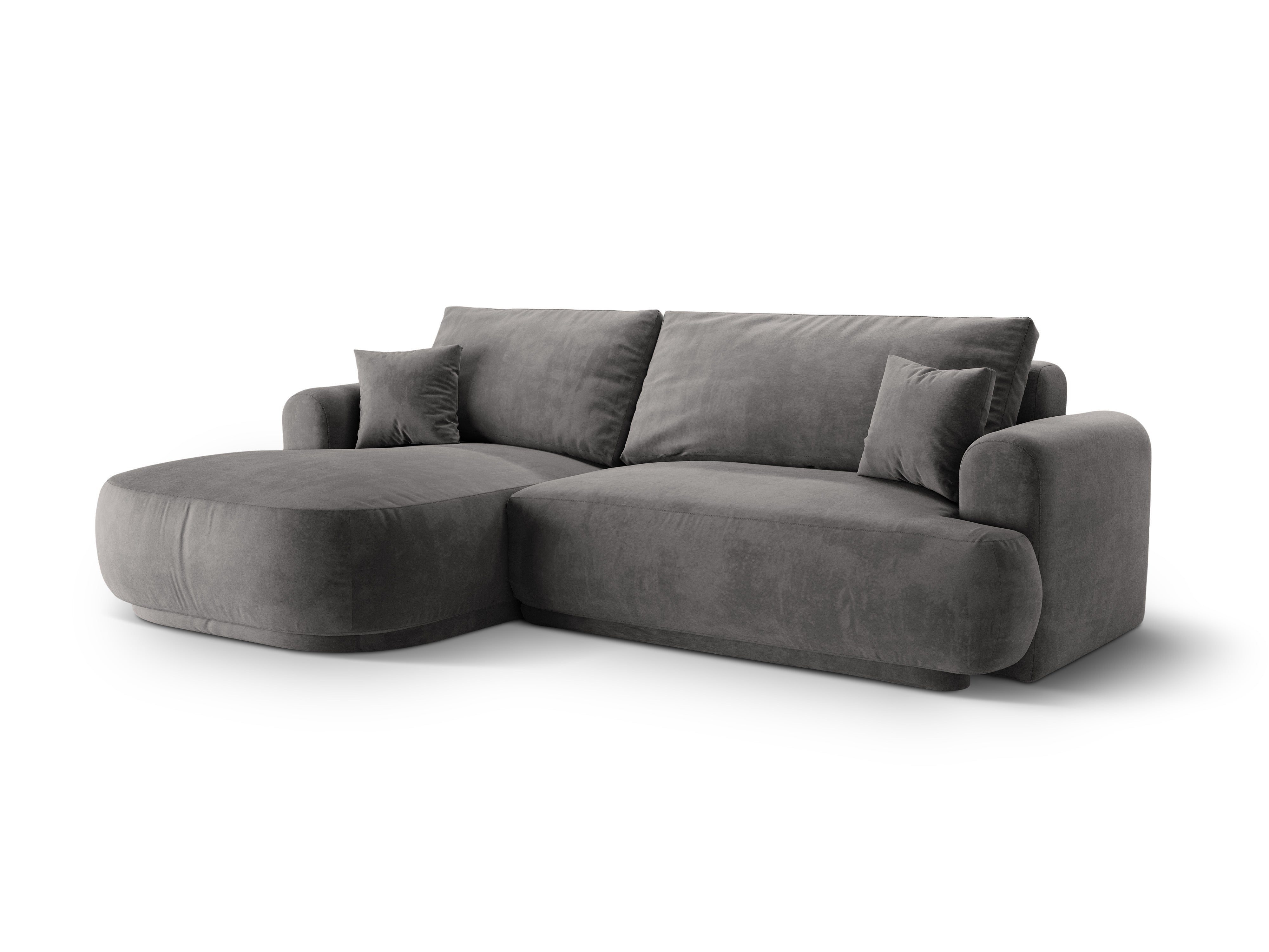 Ecksofa Ella 271x174cm, Material: Samt