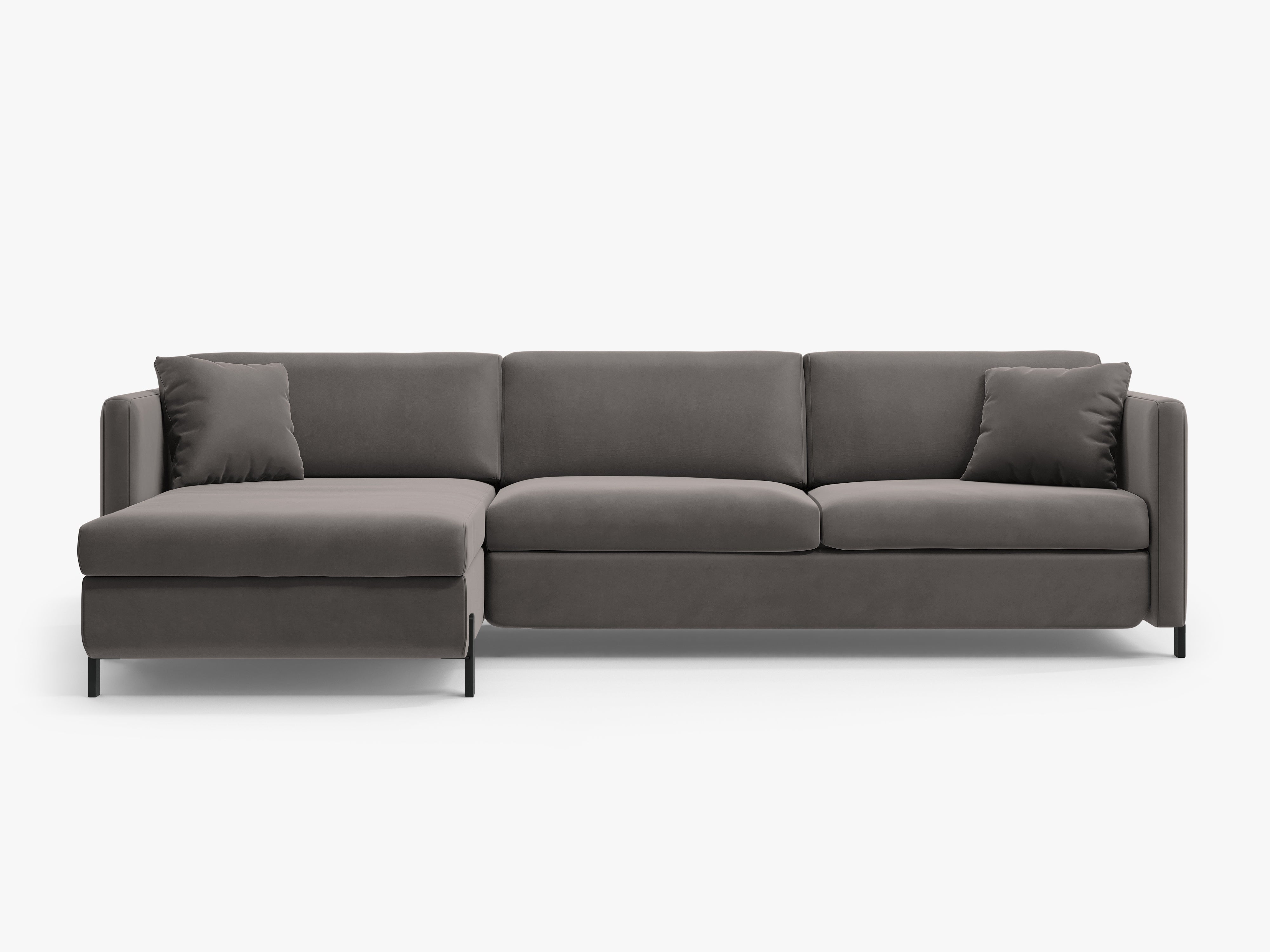 Ecksofa Gloria 280x170cm, Material: Samt