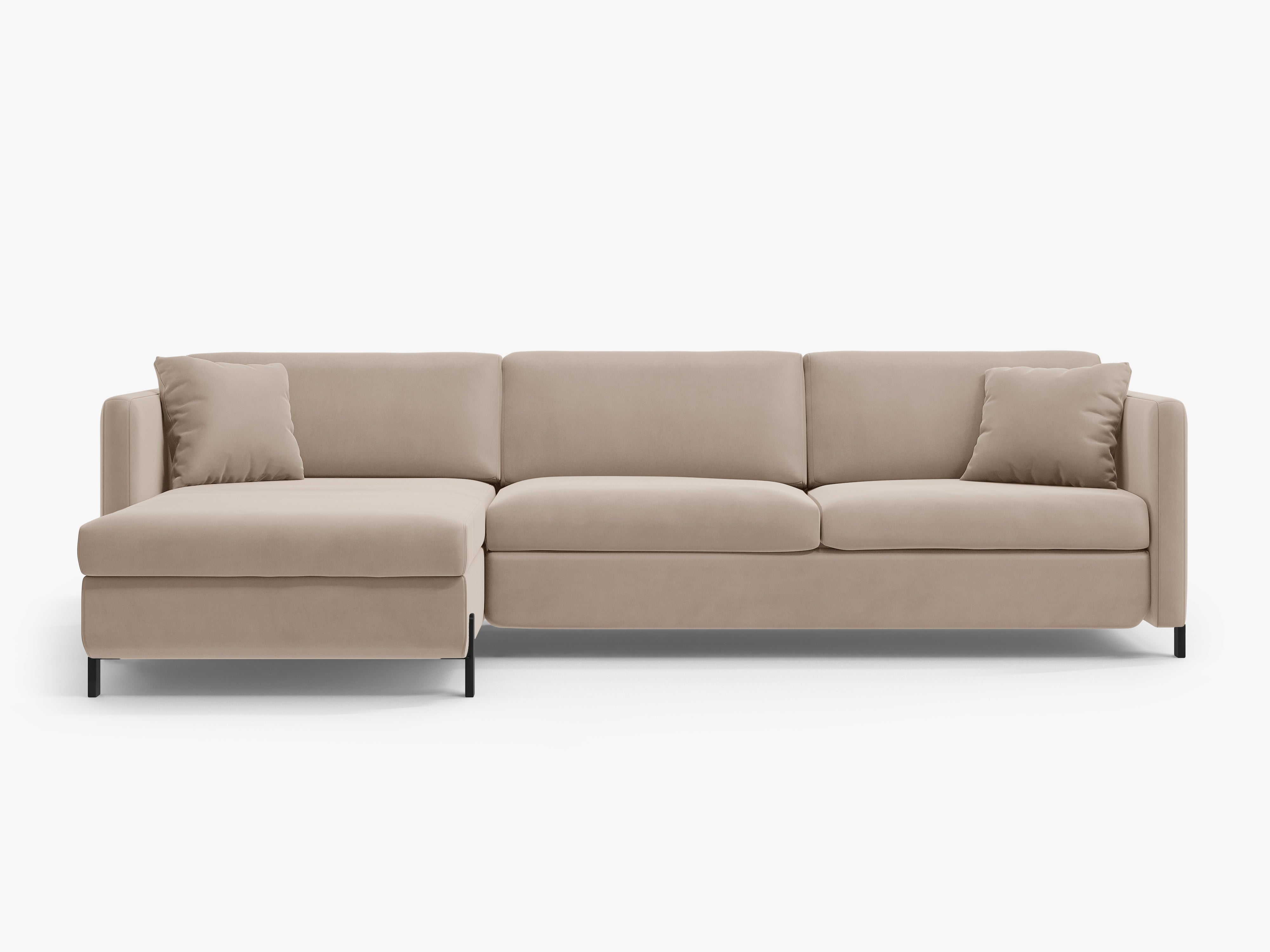 Ecksofa Gloria 260x170cm, Material: Samt