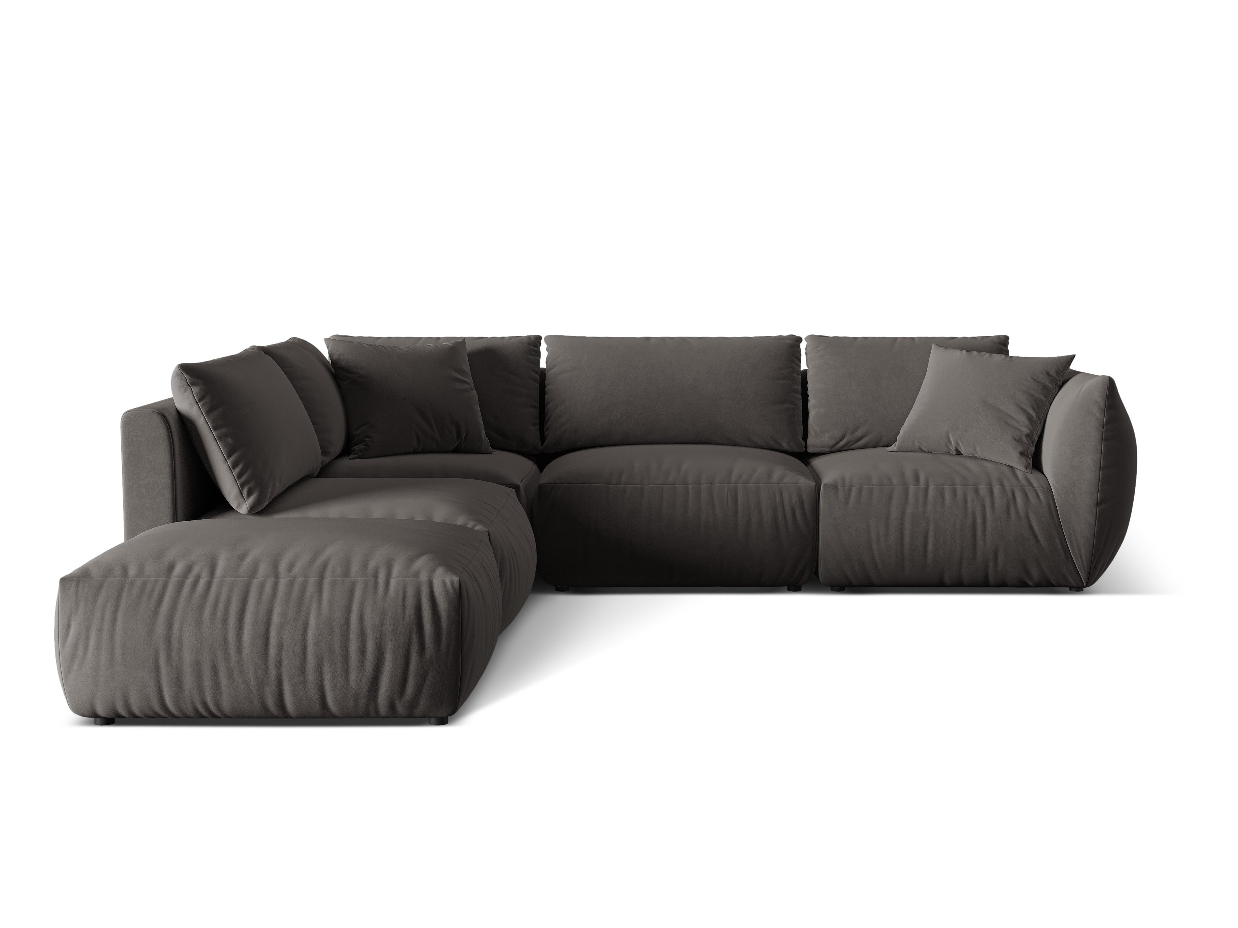 Ecksofa Chris 295x290cm, Material: Samt