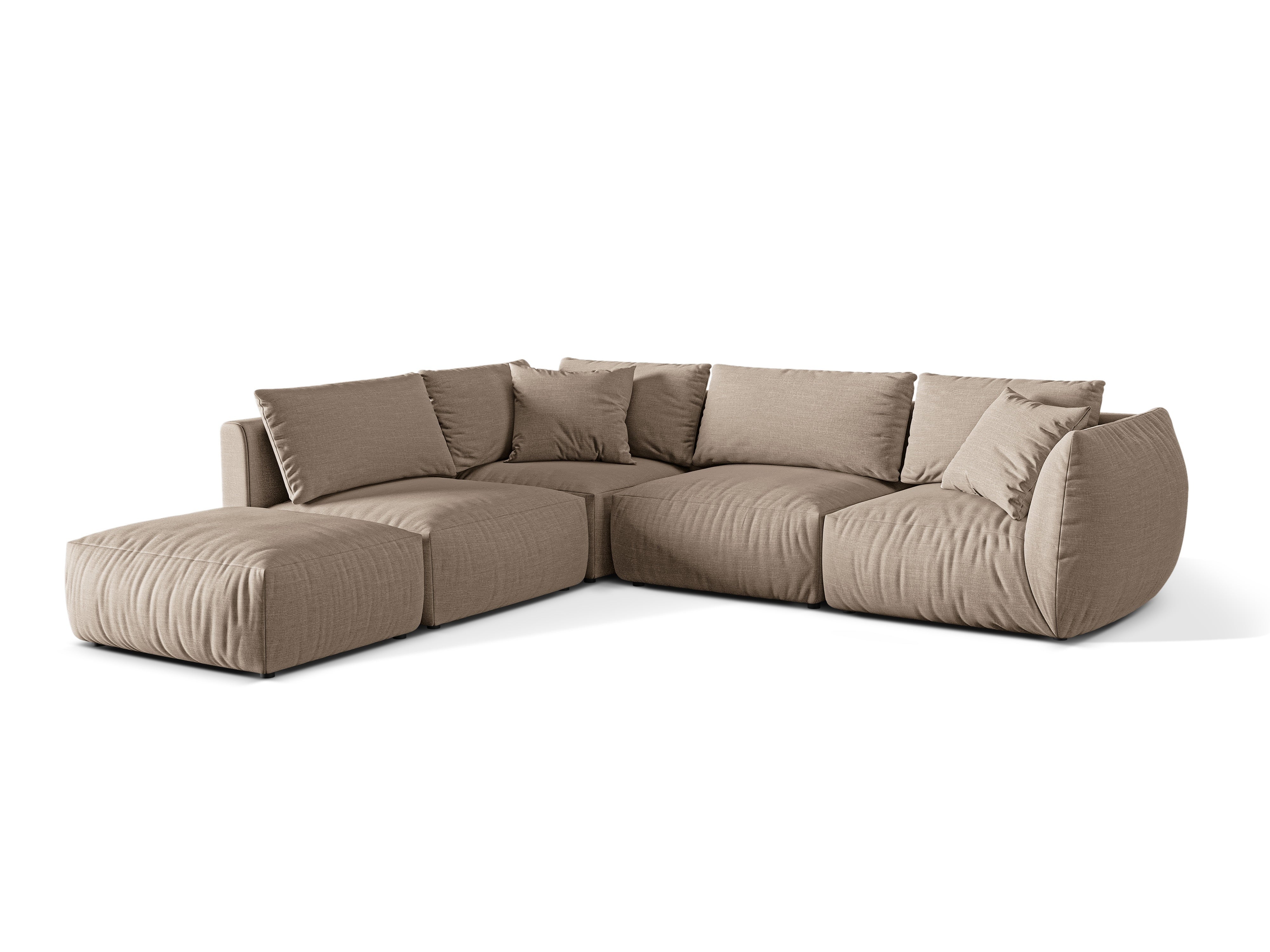 Ecksofa Chris 295x290cm, Material: Strukturstoff