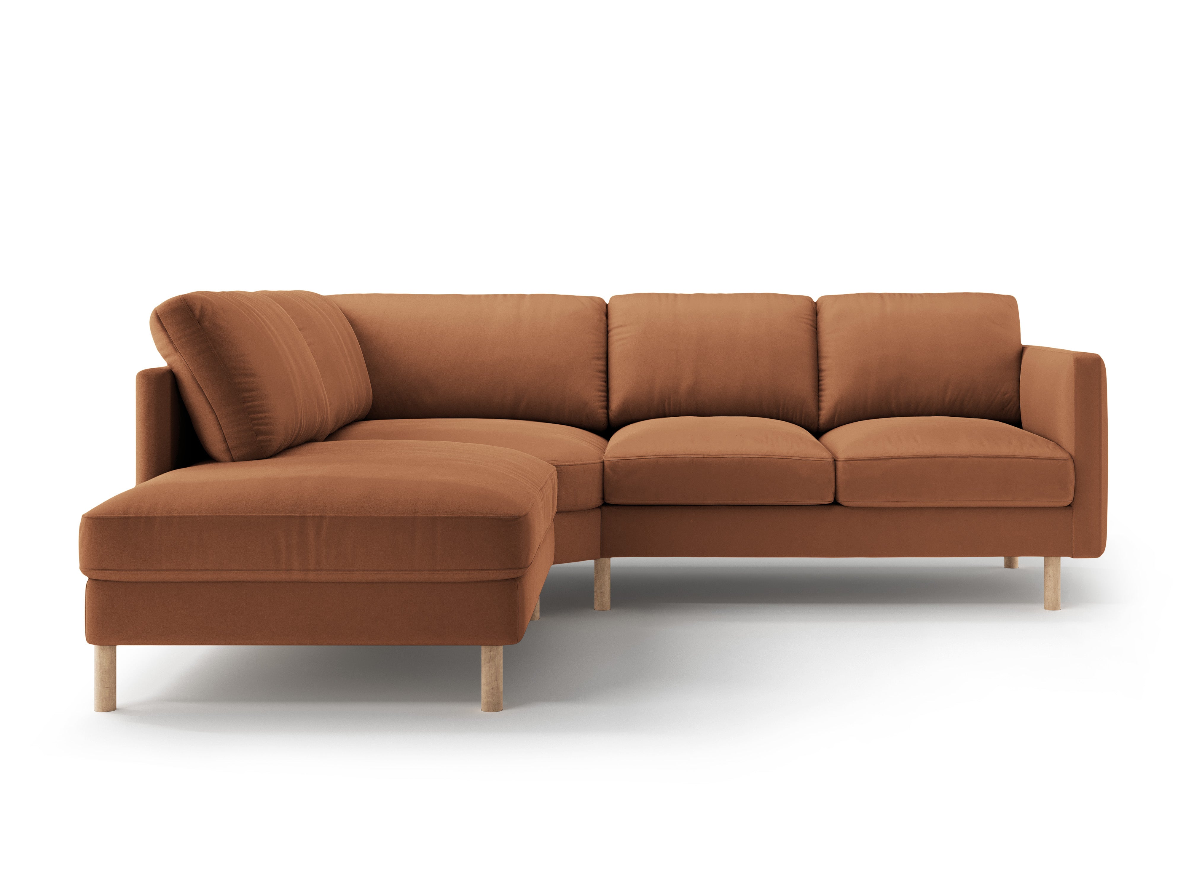 Sofa Eden, 4 Sitze, 267x234cm, Material: Samt