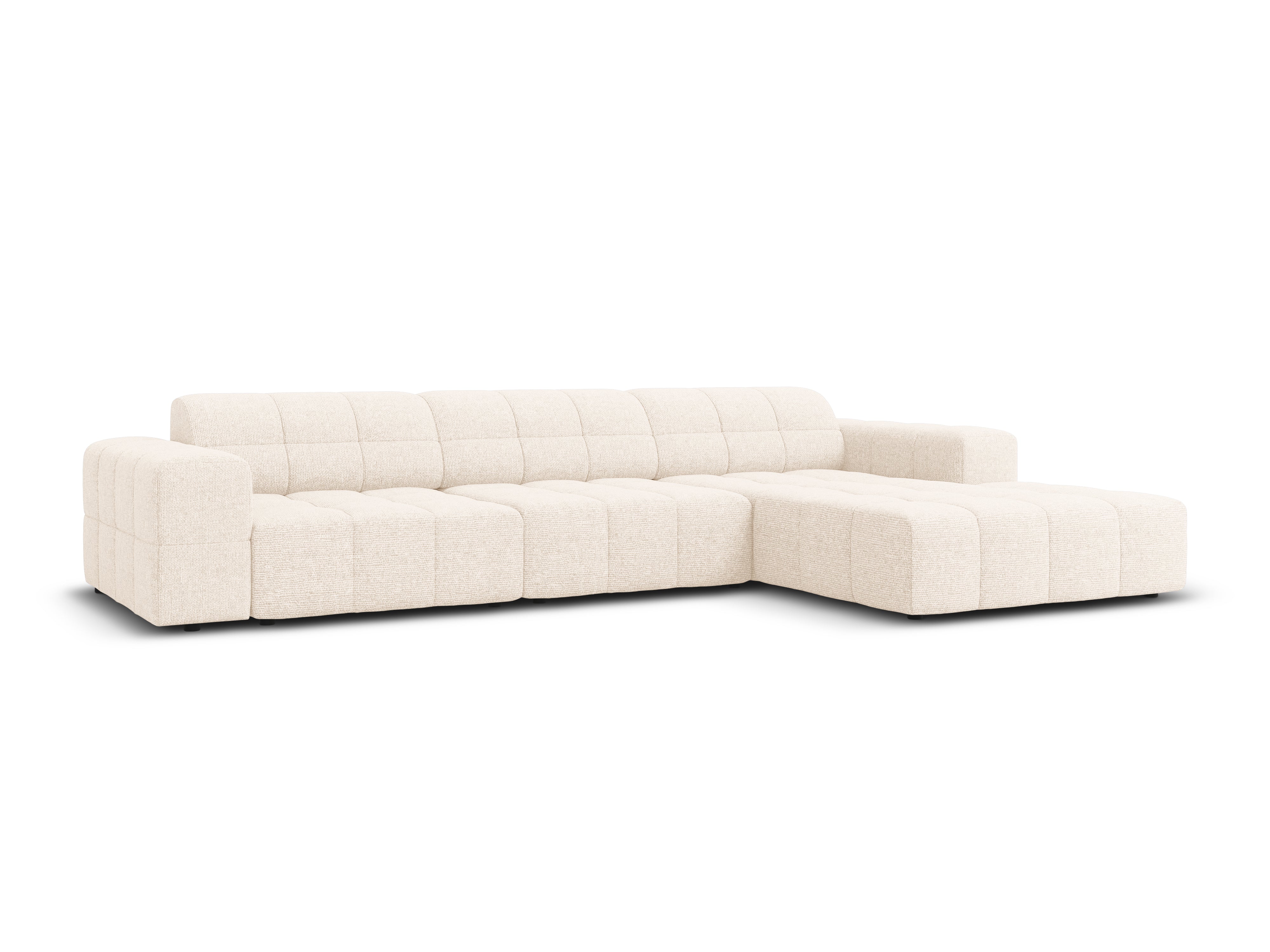 Jennifer Ecksofa, 284x166cm, Material: Chenille